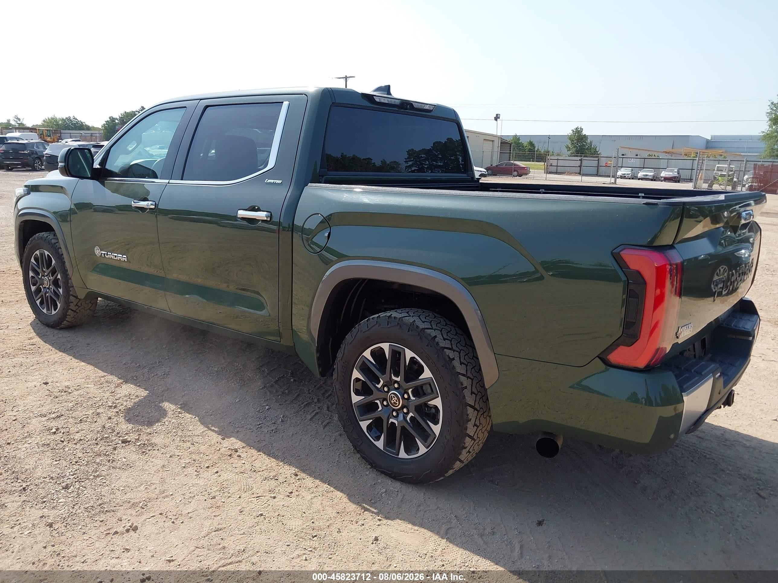 2022 Toyota Tundra VIN 5TFJA5AB1NX004779 IAAI salvage auction — Front End, Original (Texas), sold $24,800 on 2026-08-13 (photo 3)