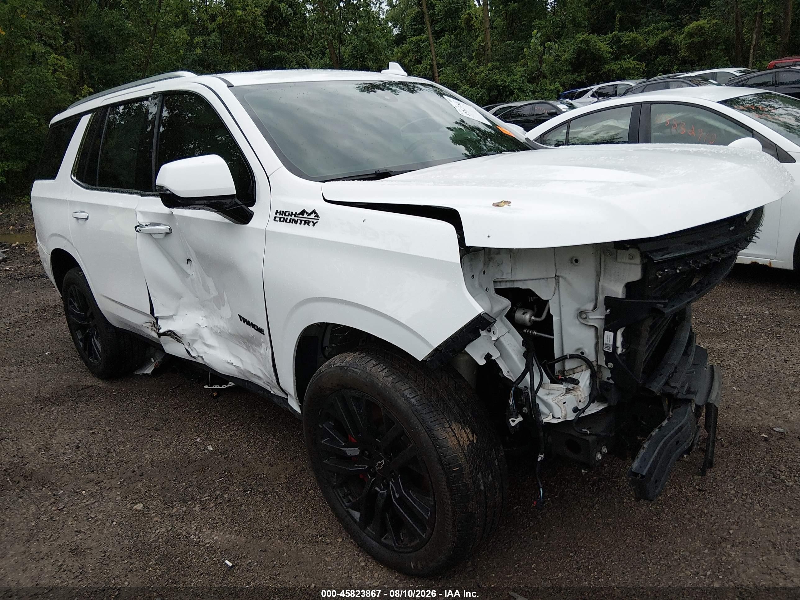 2021 Chevrolet Tahoe VIN 1GNSKTKL5MR361695 — IAAI salvage auction photo