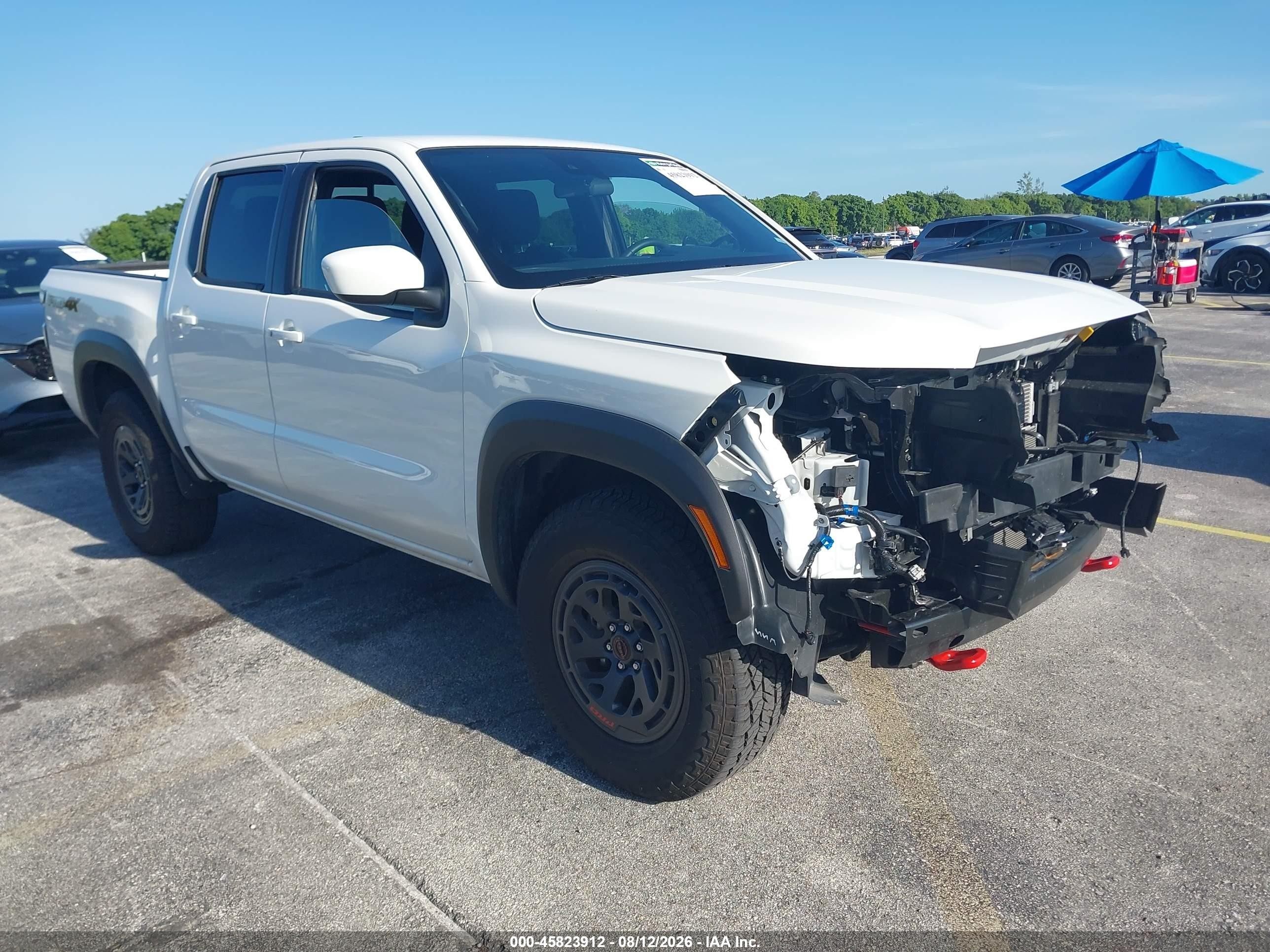 2026 Nissan Frontier VIN 1N6ED1EK0TN640210 — IAAI salvage auction photo