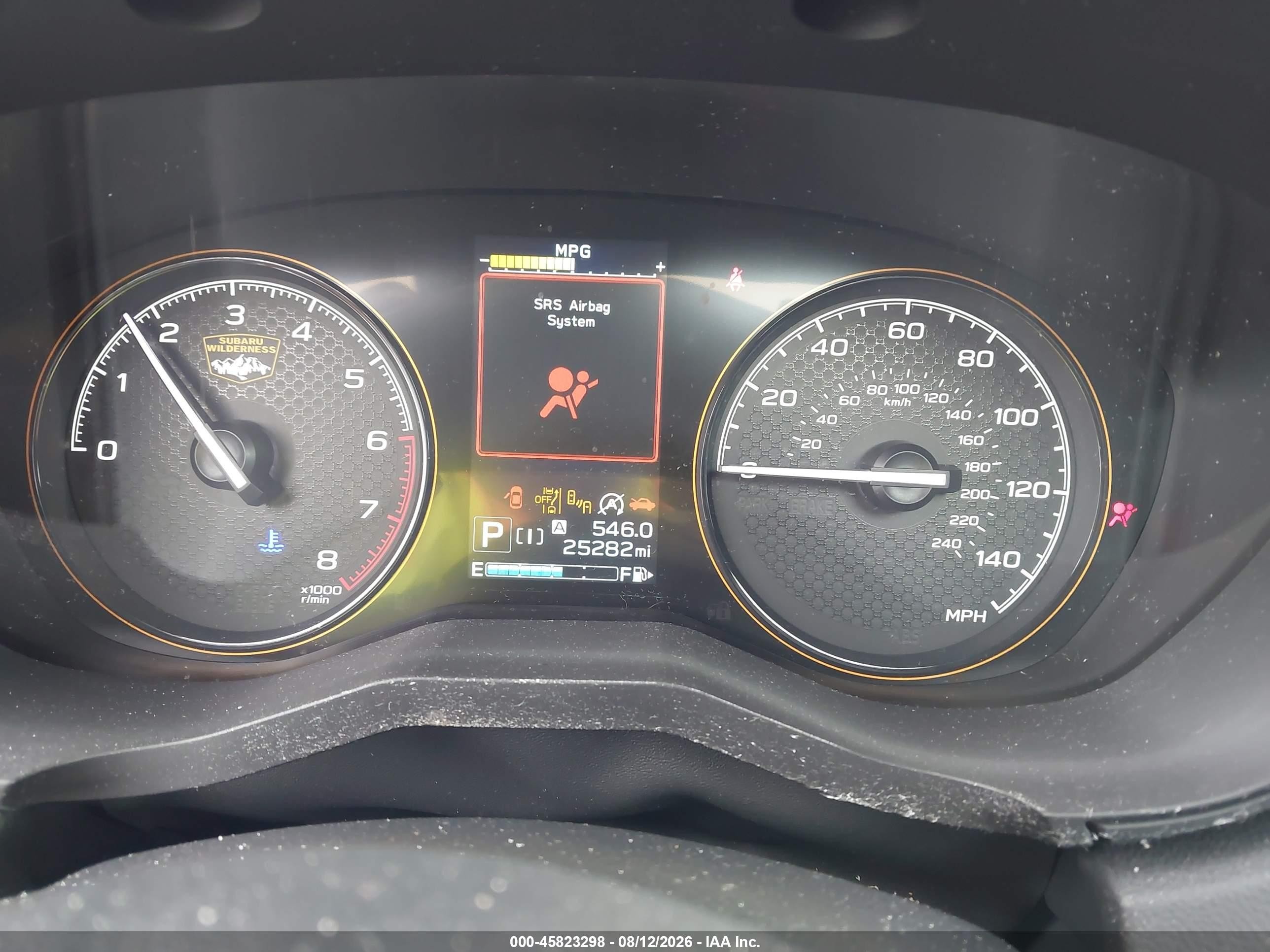 2024 Subaru Forester VIN JF2SKAJC8RH529987 IAAI salvage auction — Side, Salvage (Pennsylvania), sold $9,300 on 2026-09-12 (photo 7)