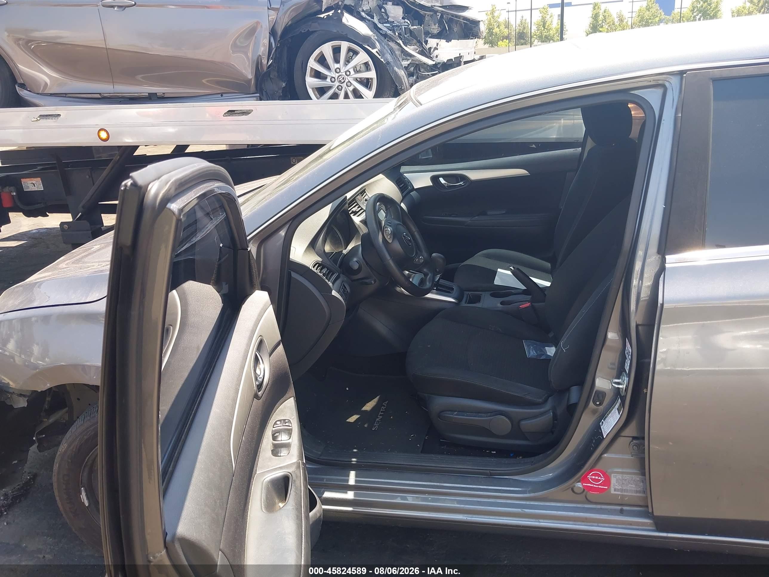 2019 Nissan Sentra VIN 3N1AB7AP1KY446530 IAAI salvage auction — Unknown, Salvage Certificate (California), sold $1,350 on 2026-09-14 (photo 5)