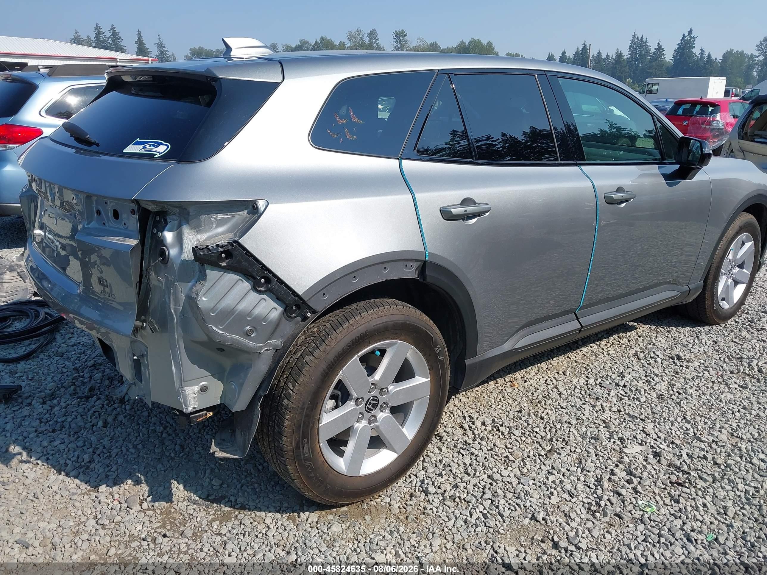 2025 Honda Prologue VIN 3GPKHVRJ6SS520238 IAAI salvage auction — Rear End, Bill Of Sale (Washington), sold $12,600 on 2026-09-07 (photo 4)