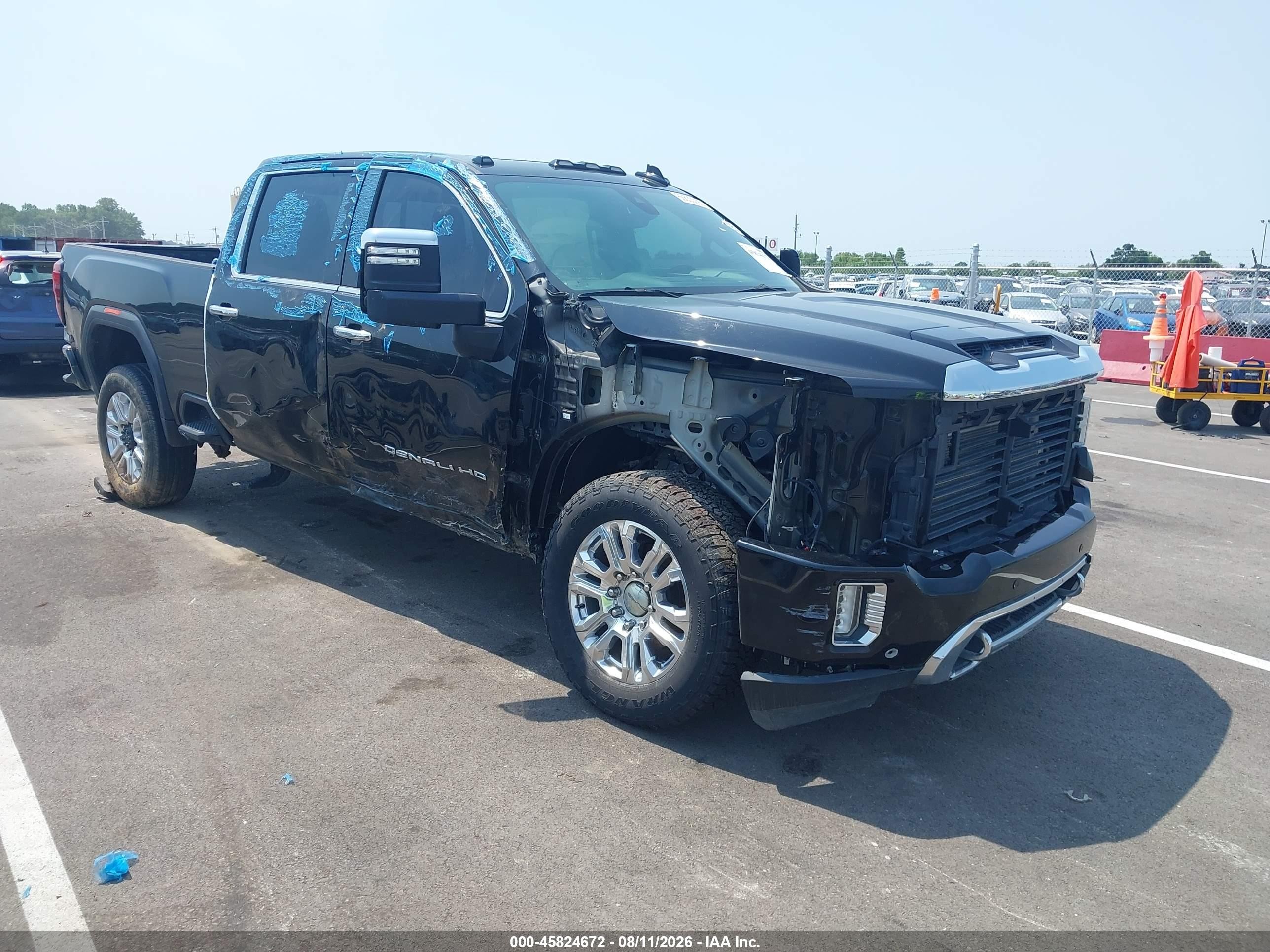 2021 GMC Sierra VIN 1GT49REY7MF207689 — IAAI salvage auction photo