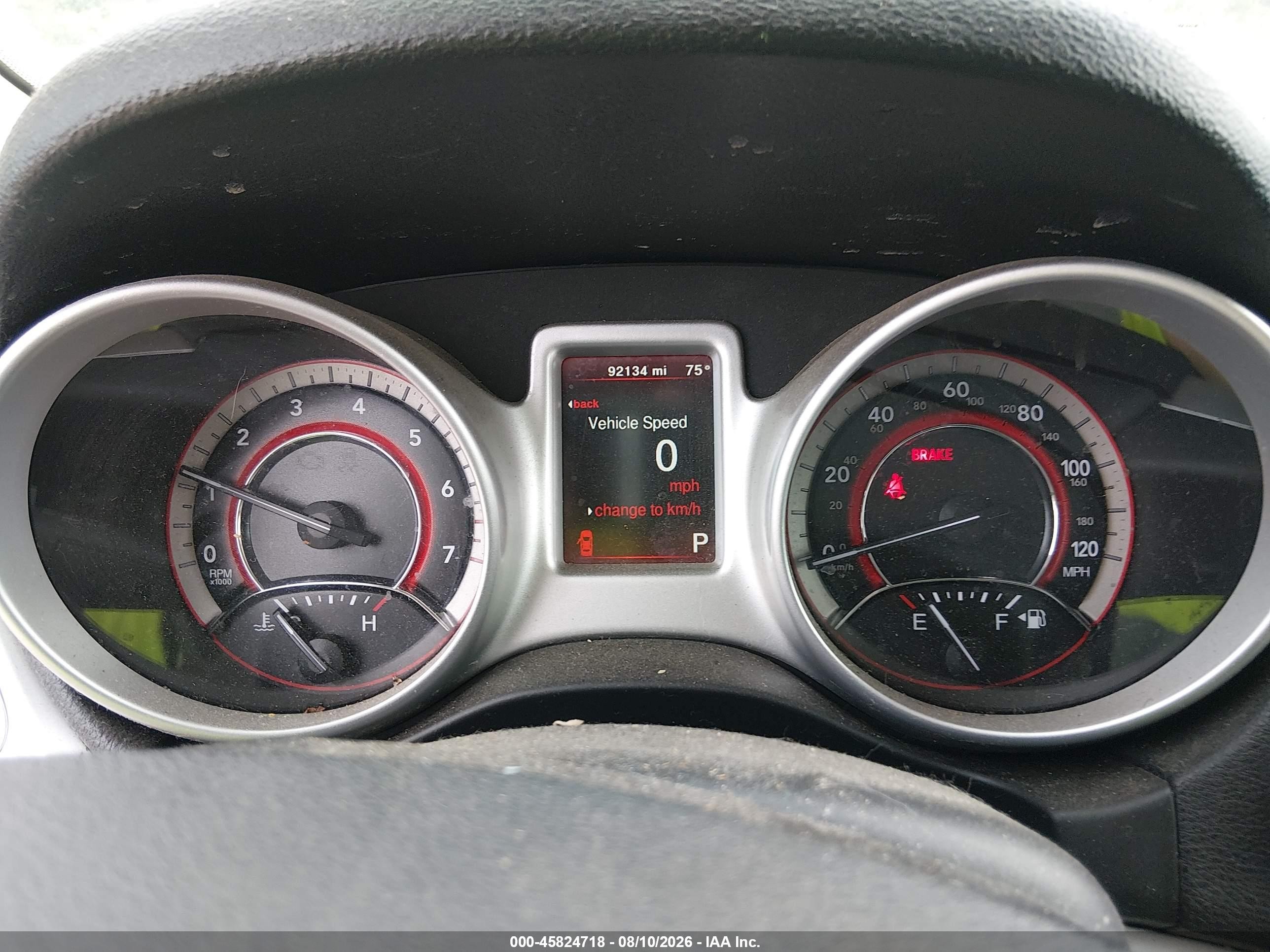 2017 Dodge Journey VIN 3C4PDDBG0HT556196 IAAI salvage auction — Unknown, Mv-907A (New York), sold $1,750 on 2026-09-12 (photo 7)