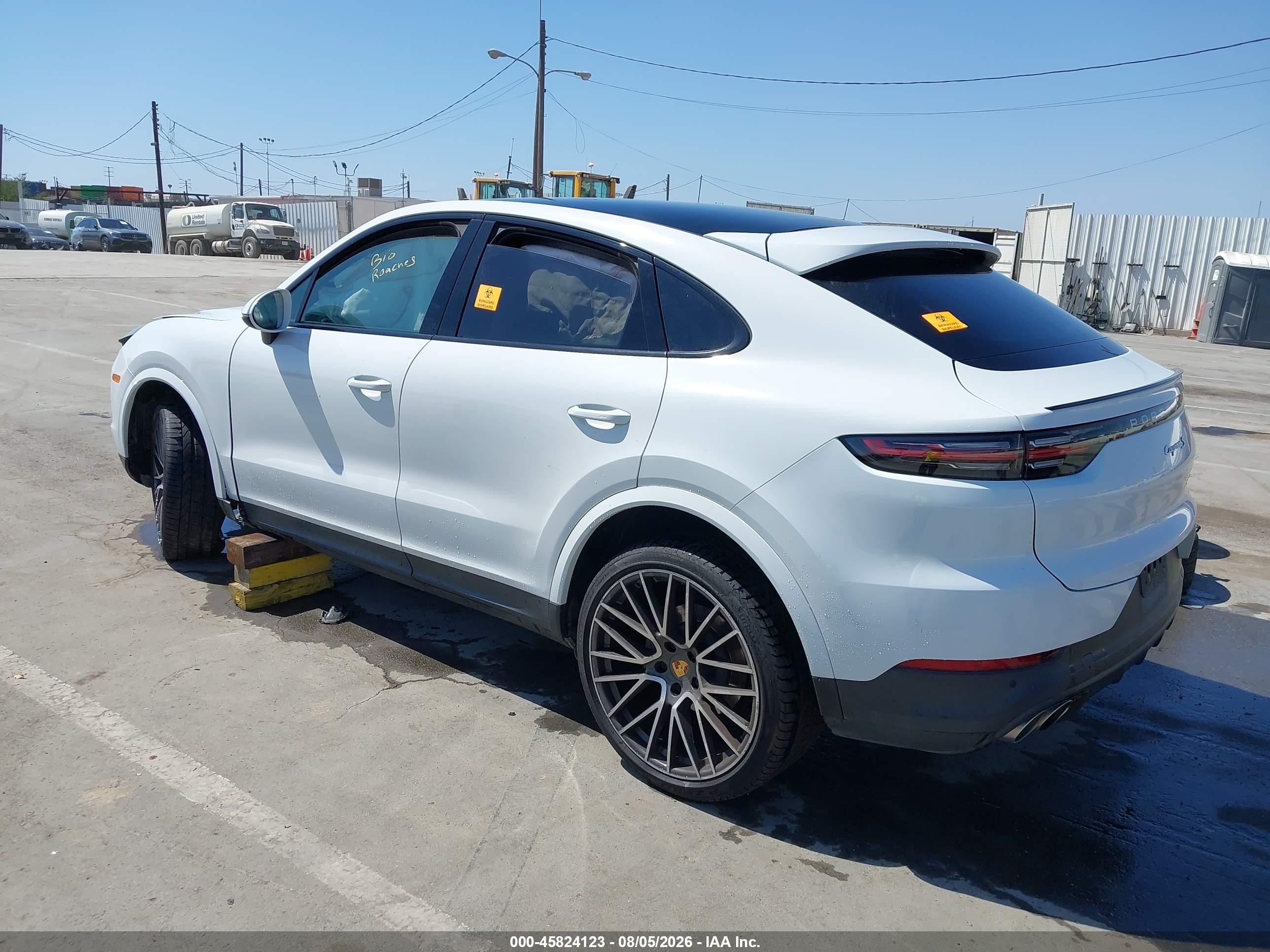 2022 Porsche Cayenne VIN WP1BB2AY8NDA52140 IAAI salvage auction — Normal Wear, Clear (Montana), sold $16,150 on 2026-08-17 (photo 3)