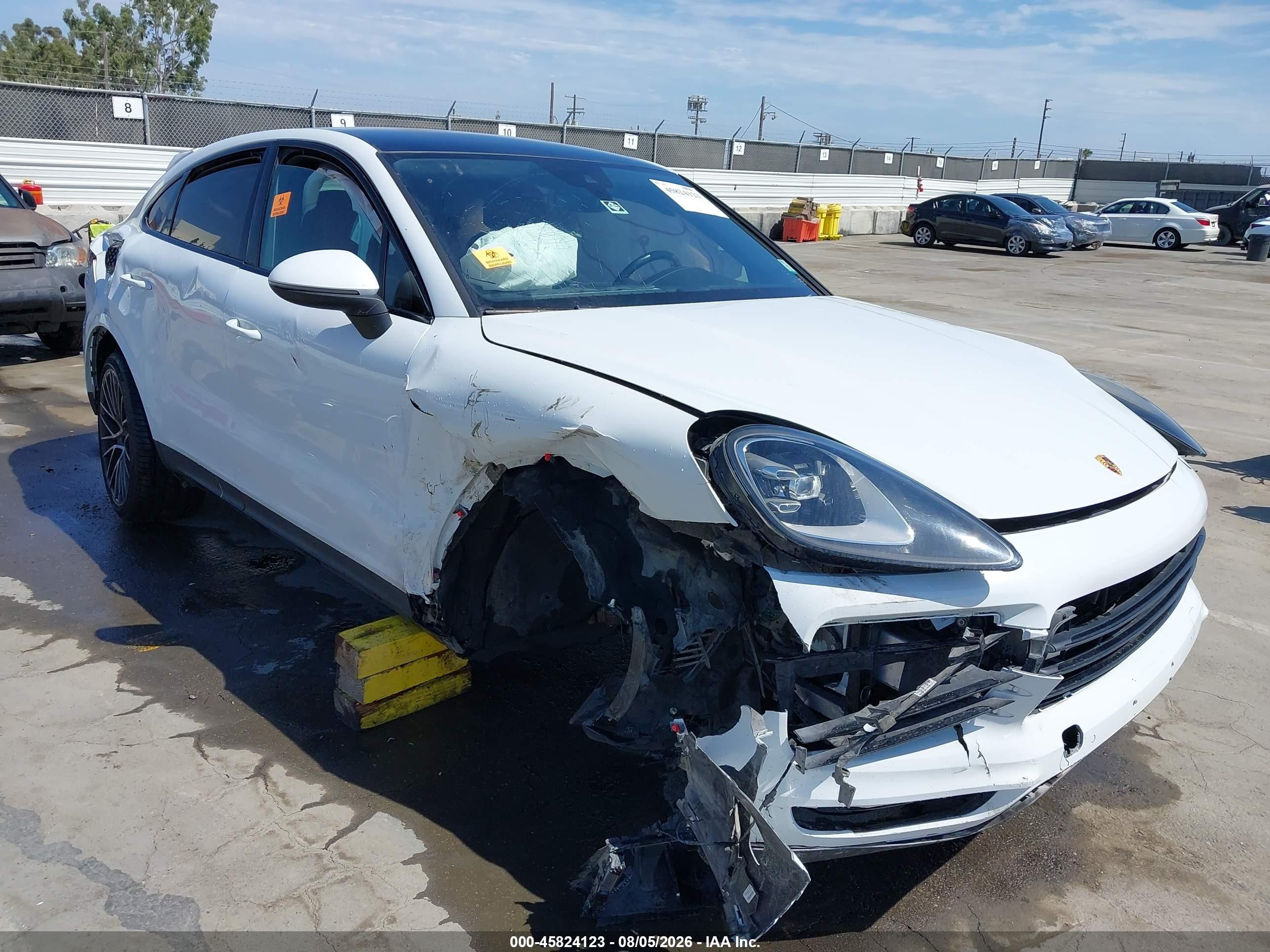 2022 Porsche Cayenne VIN WP1BB2AY8NDA52140 IAAI salvage auction — Normal Wear, Clear (Montana), sold $16,150 on 2026-08-17 (photo 6)