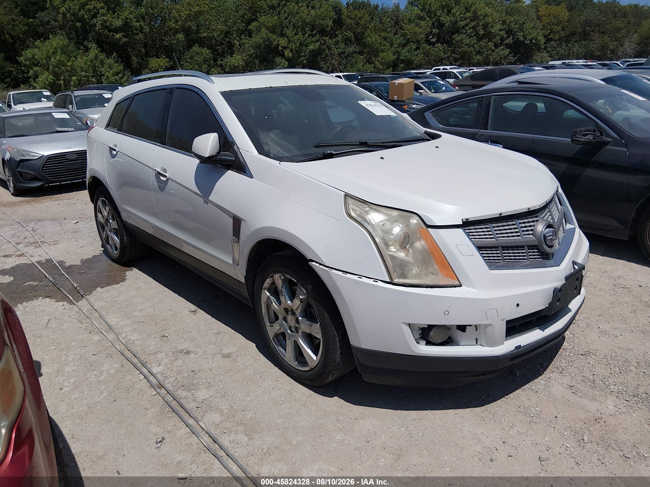 2012 Cadillac SRX VIN 3GYFNAE37CS517131 IAAI salvage auction — Repossession, Original (Texas), sold $500 on 2026-09-11 (photo 1)