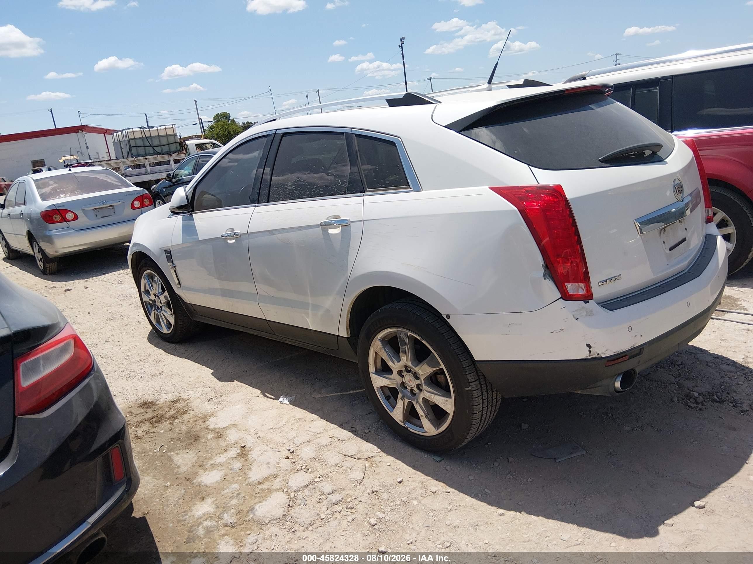 2012 Cadillac SRX VIN 3GYFNAE37CS517131 IAAI salvage auction — Repossession, Original (Texas), sold $500 on 2026-09-11 (photo 3)