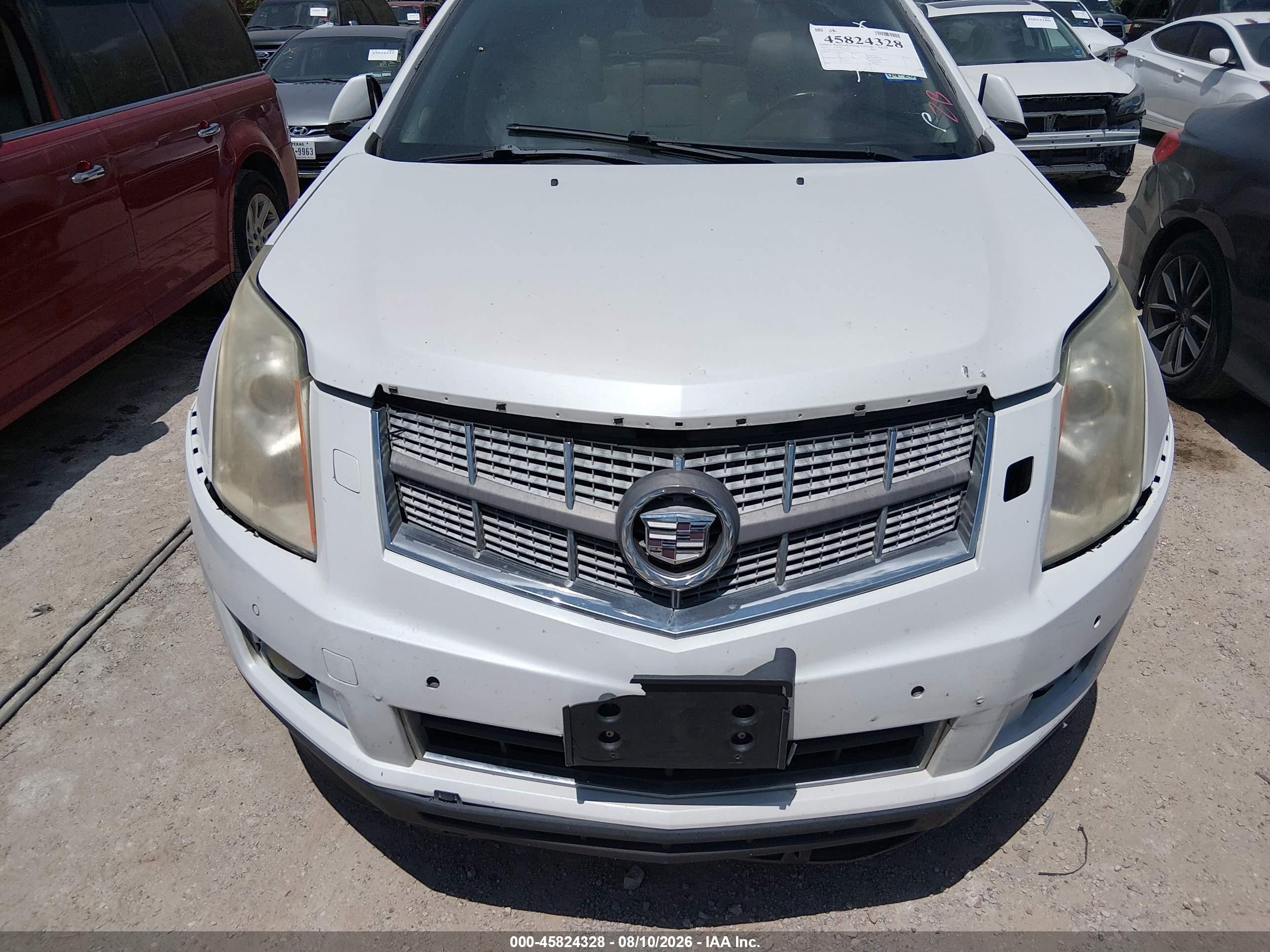 2012 Cadillac SRX VIN 3GYFNAE37CS517131 IAAI salvage auction — Repossession, Original (Texas), sold $500 on 2026-09-11 (photo 6)