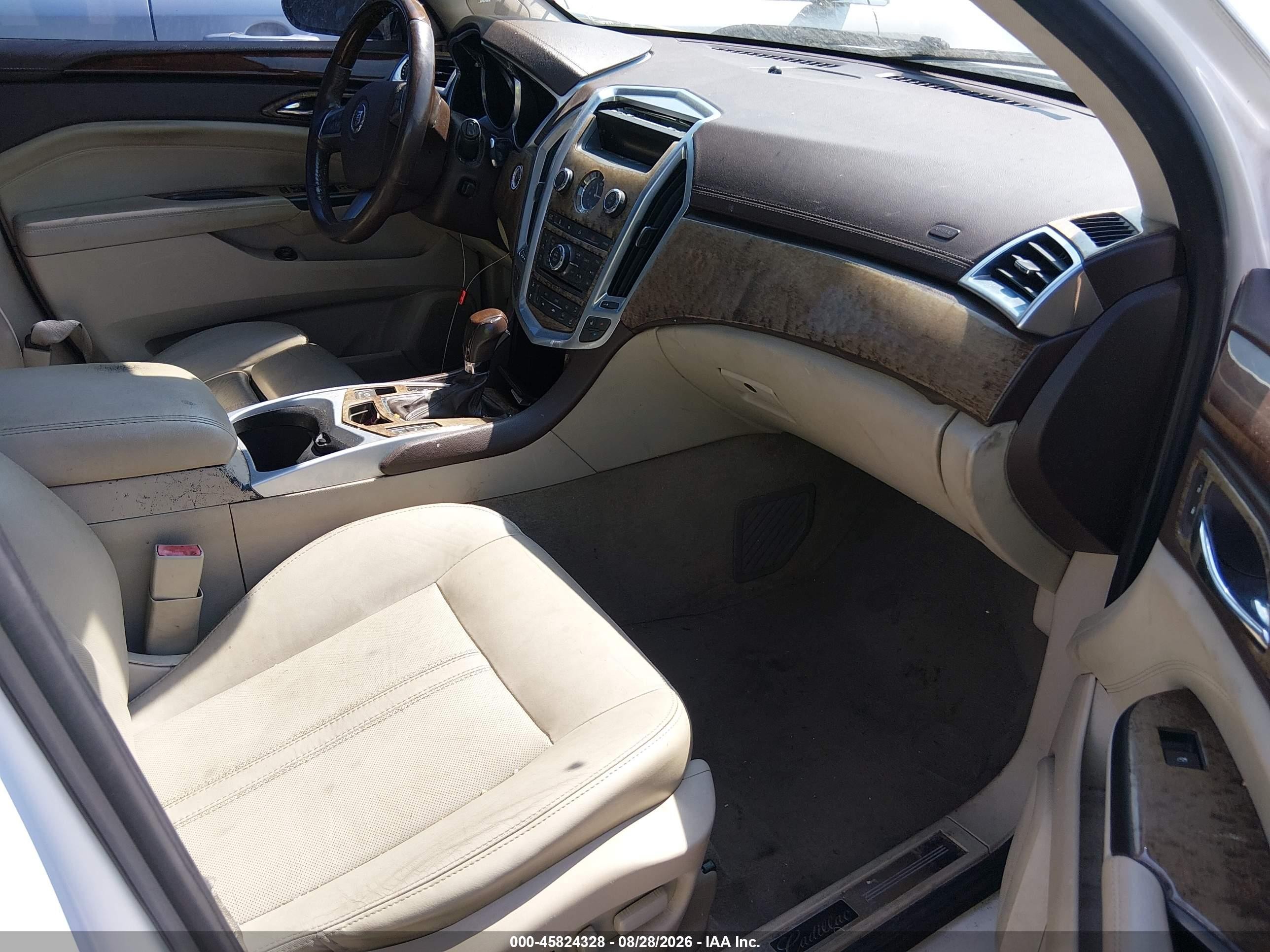 2012 Cadillac SRX VIN 3GYFNAE37CS517131 IAAI salvage auction — Repossession, Original (Texas), sold $500 on 2026-09-11 (photo 5)