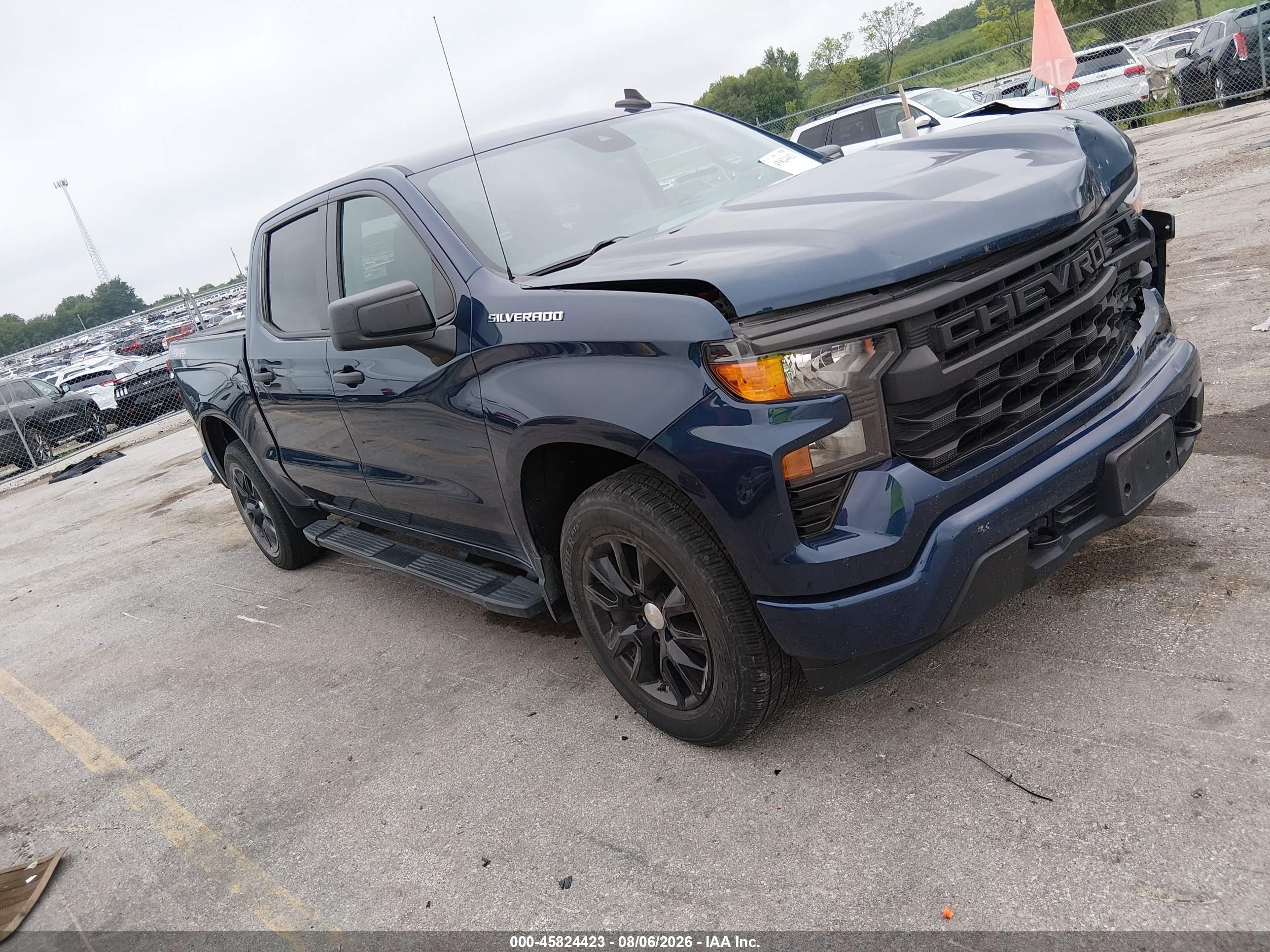 2022 Chevrolet Silverado 1500 VIN 1GCPDBEK4NZ523159 — IAAI salvage auction photo