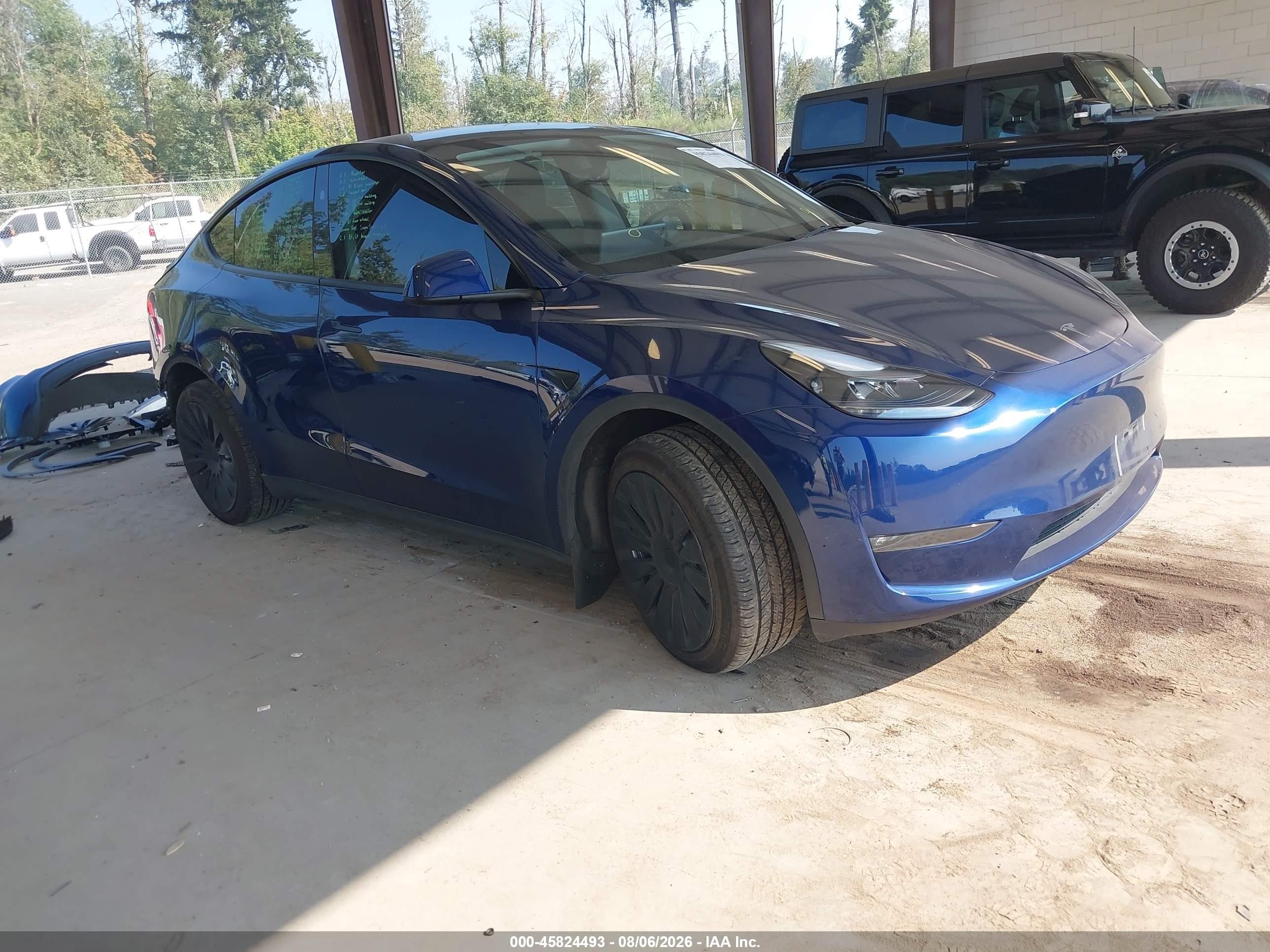 2024 Tesla Model Y VIN 7SAYGDEE5RF007733 — IAAI salvage auction photo