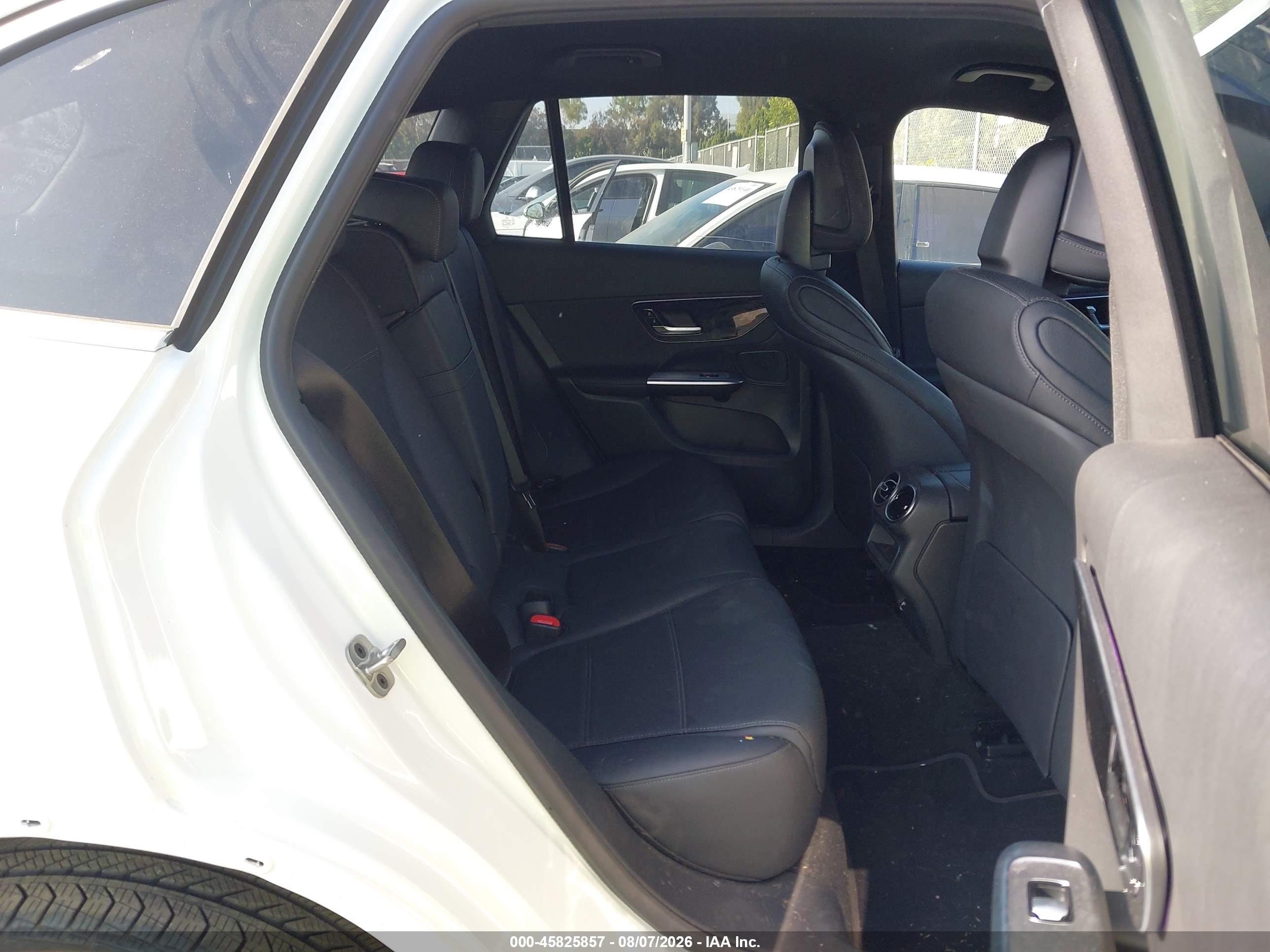 2026 Mercedes-Benz GLC-Class VIN W1NKM4GB0TF504957 IAAI salvage auction — Rear End, Salvage (California), sold $18,300 on 2026-08-20 (photo 8)