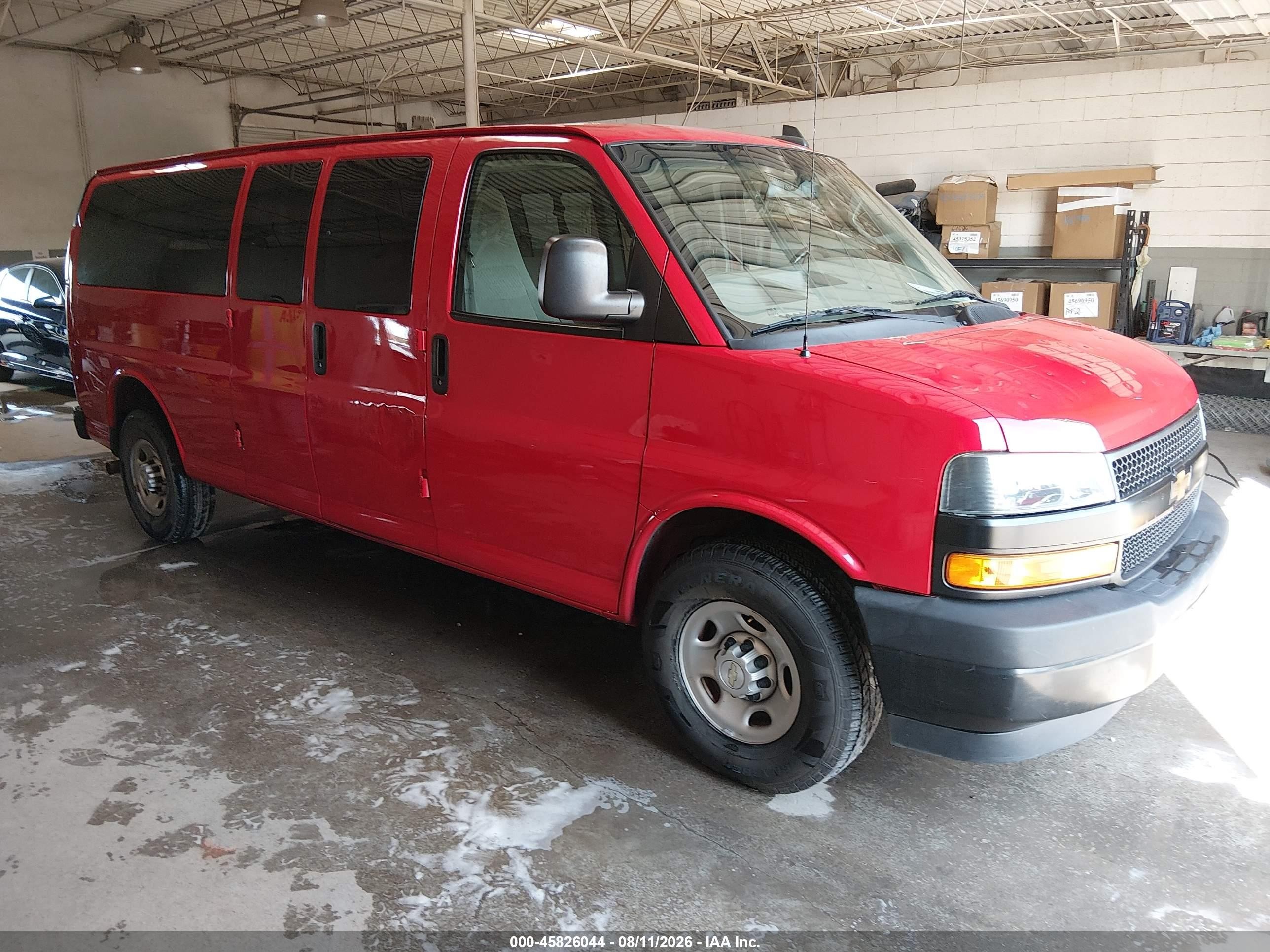 2020 Chevrolet Express 2500 VIN 1GAZGNFP2L1256376 — IAAI salvage auction photo