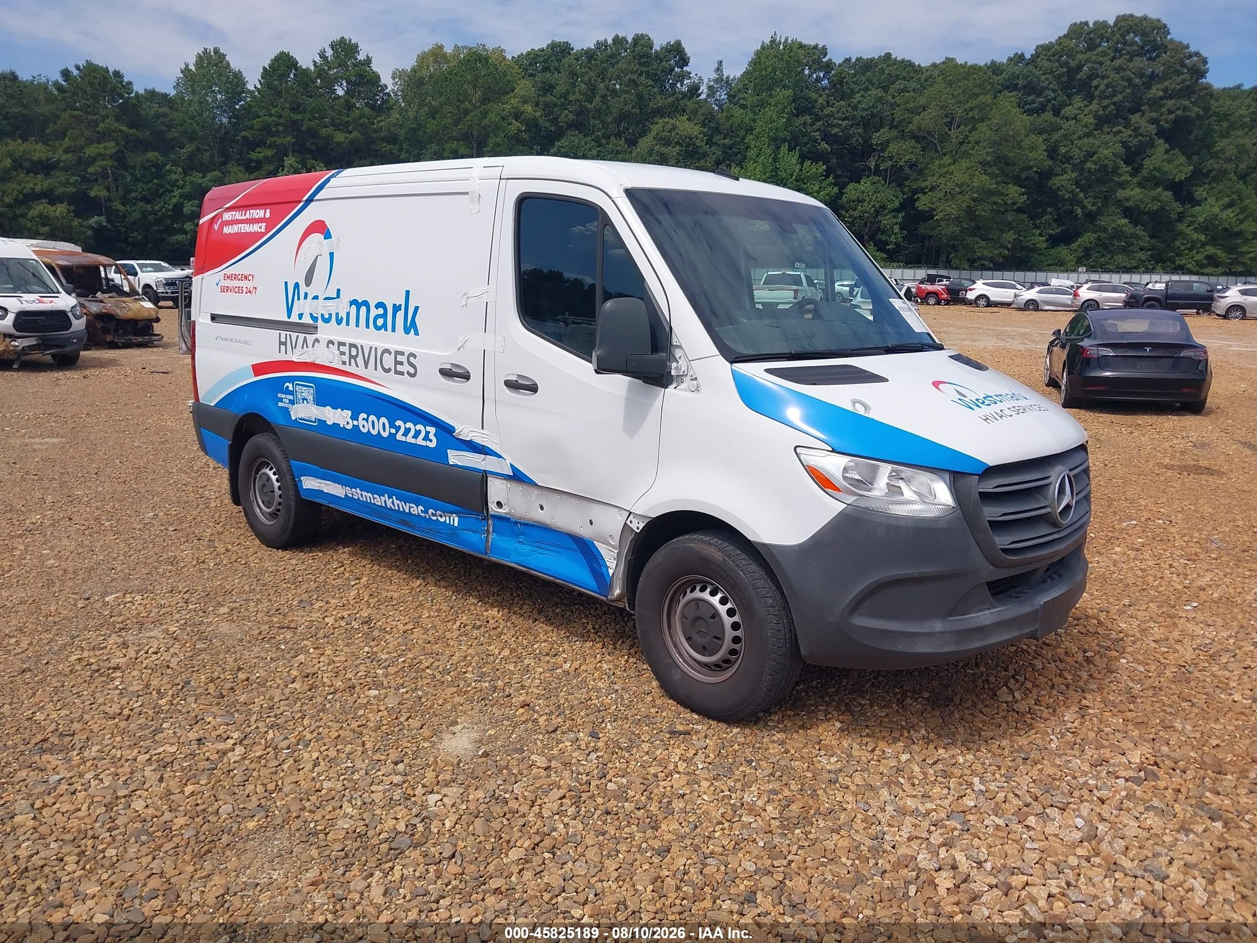2021 Mercedes-Benz Sprinter VIN W1W4DBHY4MT048119 — IAAI salvage auction photo