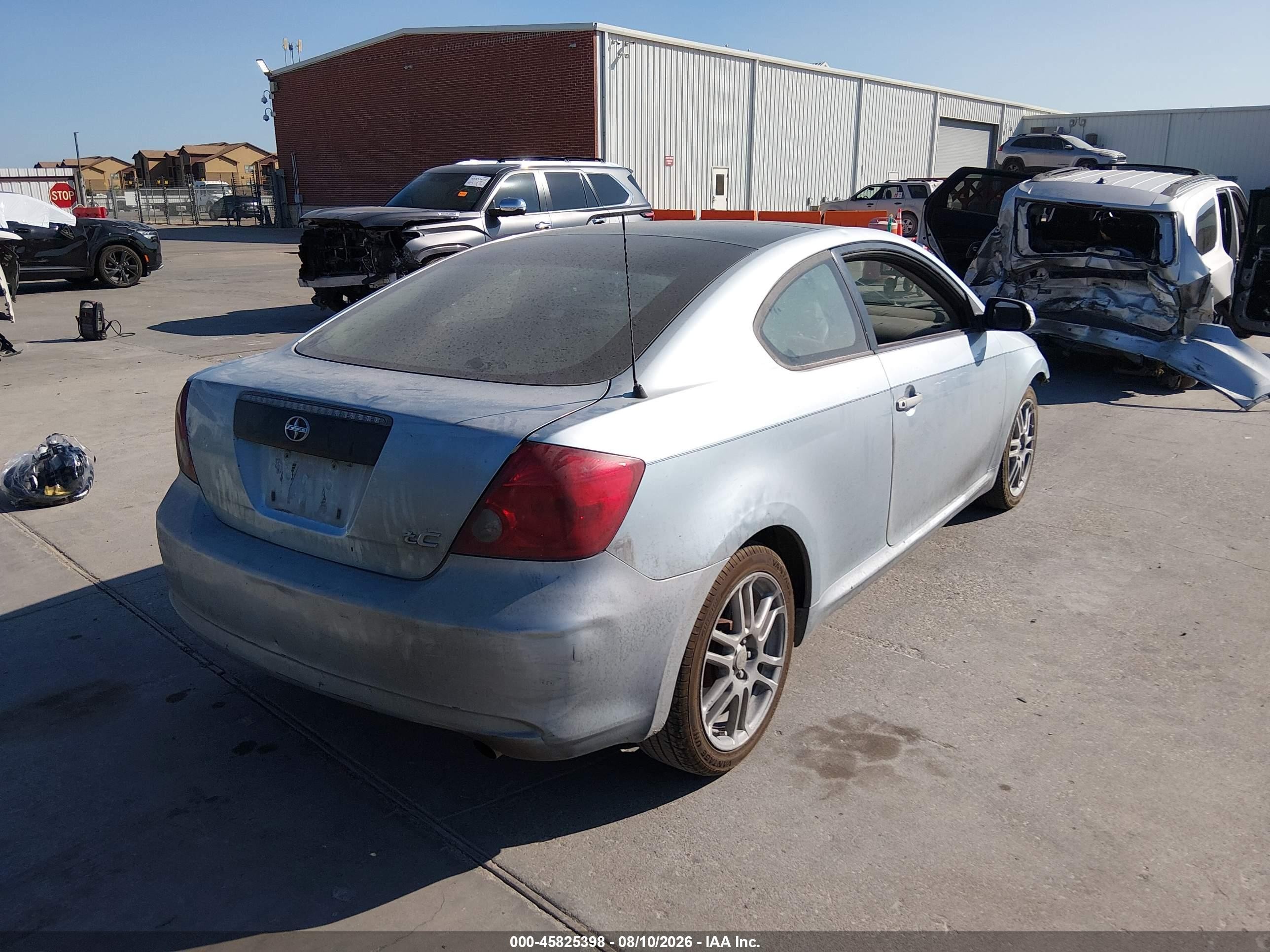 2007 Scion tC VIN JTKDE177770212215 IAAI salvage auction — Front End, Original (Texas), sold $475 on 2026-09-25 (photo 4)