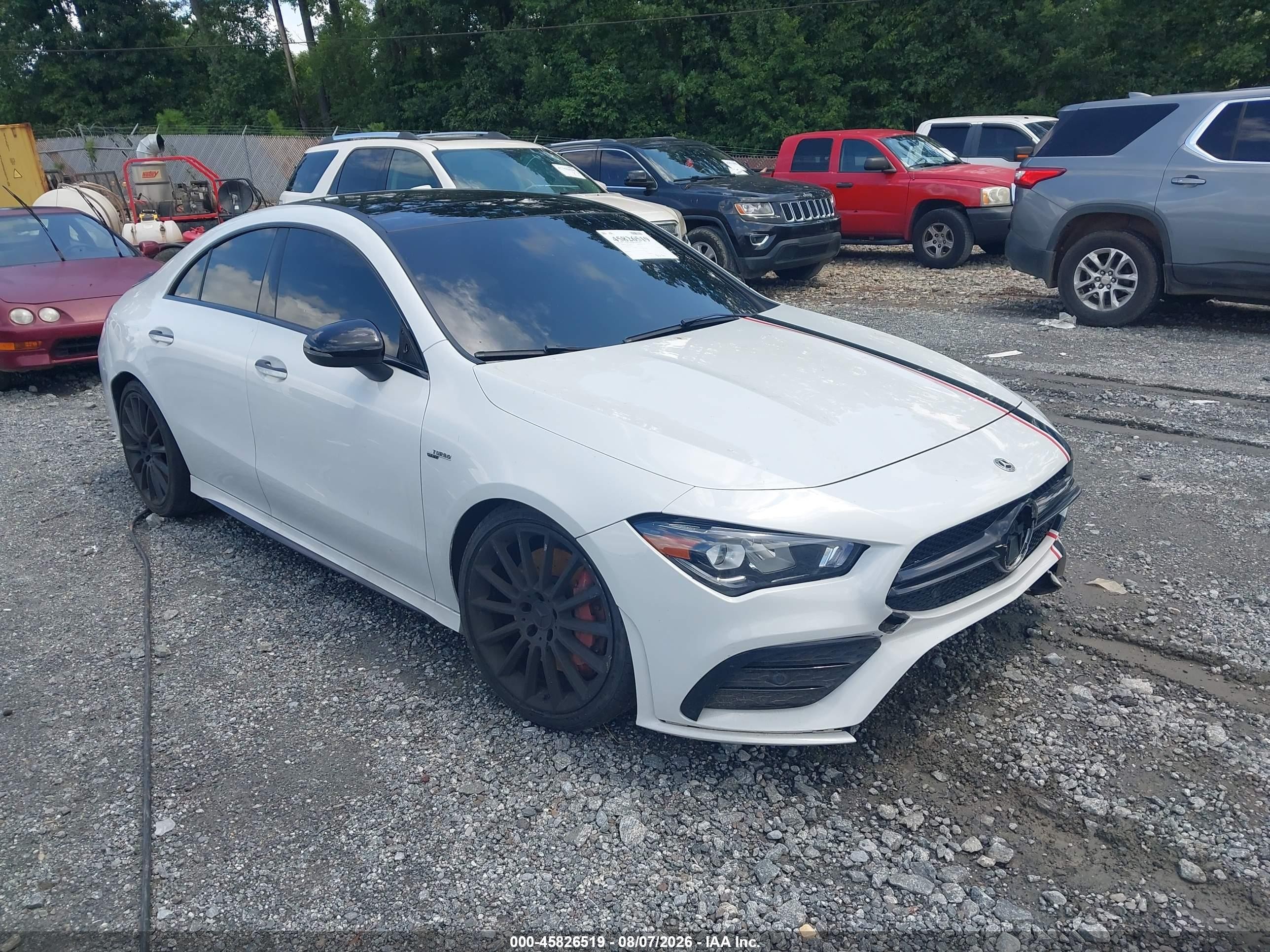 2021 Mercedes-Benz CLA-Class VIN W1K5J5BB4MN205883 — IAAI salvage auction photo