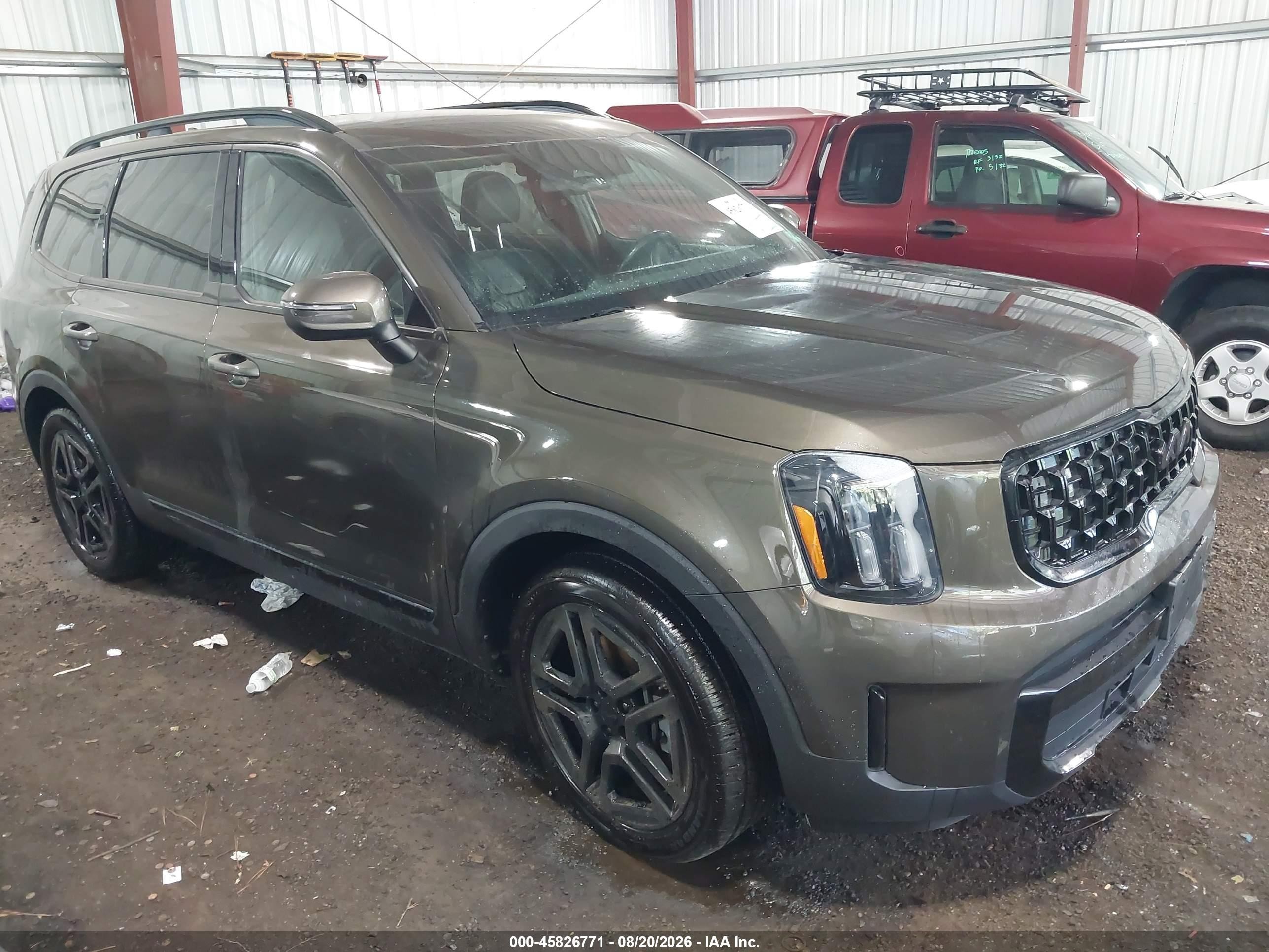 2025 Kia Telluride VIN 5XYP3DGCXSG568587 — IAAI salvage auction photo