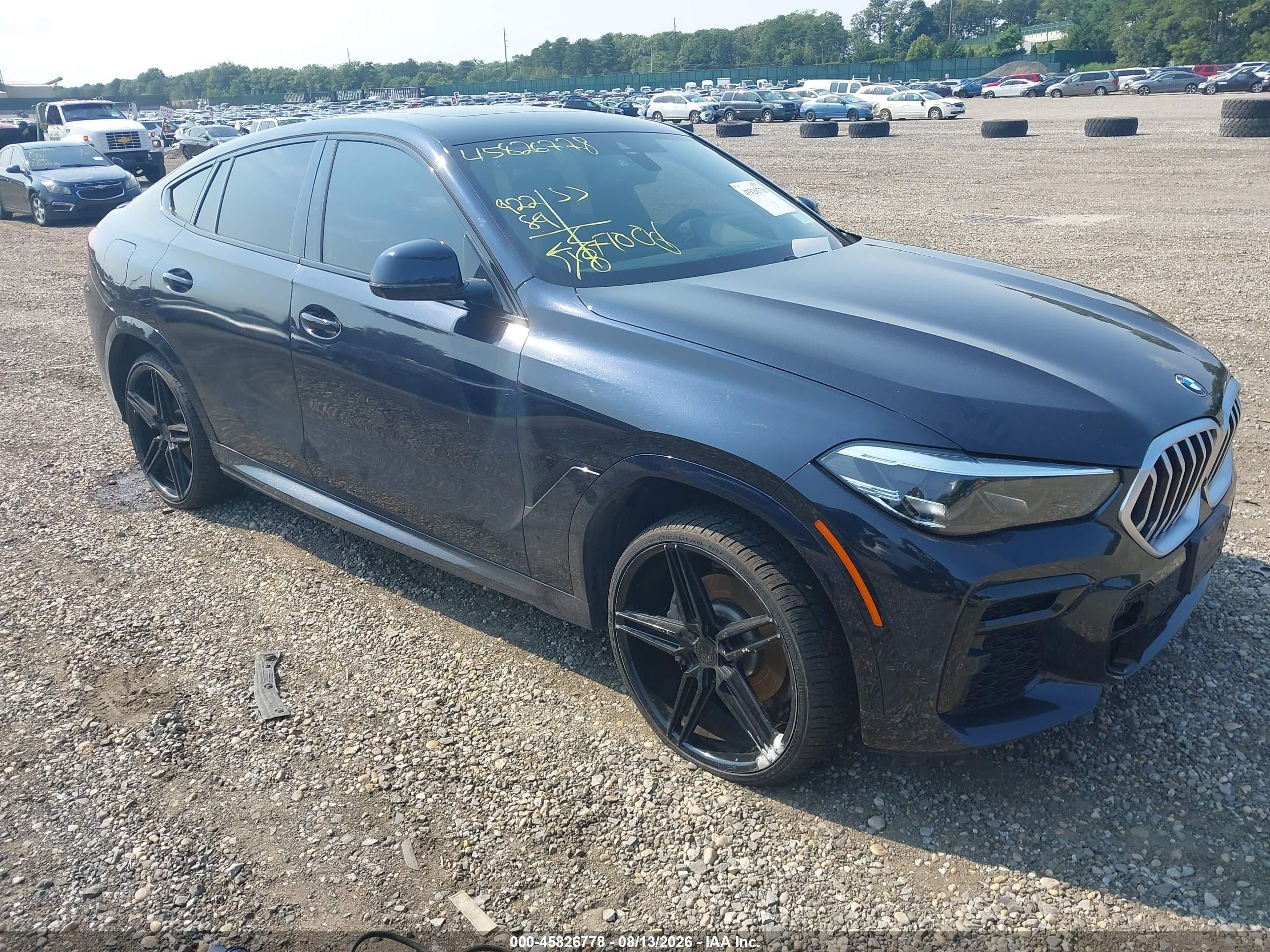 2023 BMW X6 VIN 5UXCY6C09P9N59460 — IAAI salvage auction photo