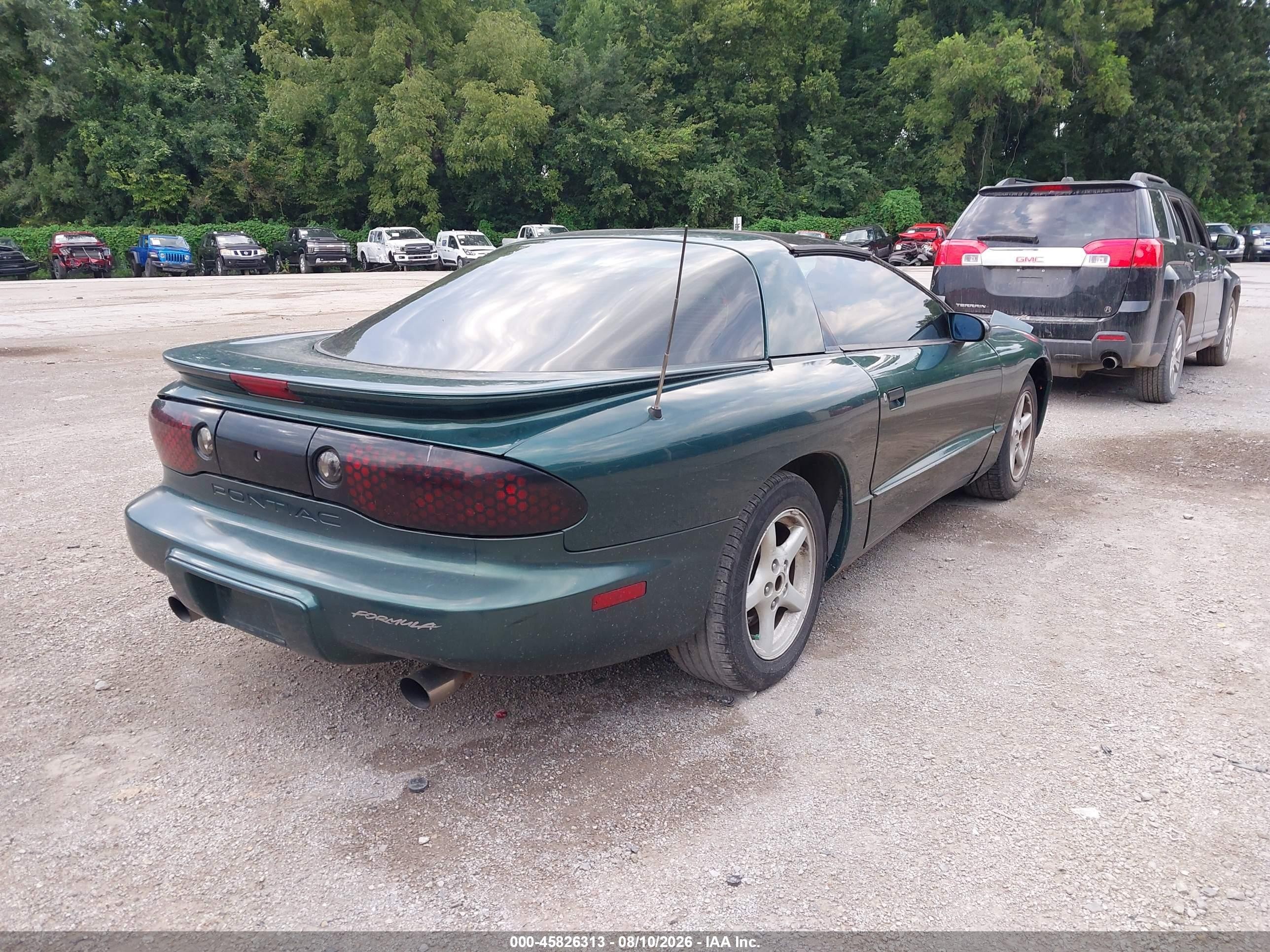 1995 Pontiac Firebird VIN 2G2FV22P4S2240806 IAAI salvage auction — Normal Wear, Clear (Kansas), sold $1,500 on 2026-09-18 (photo 4)