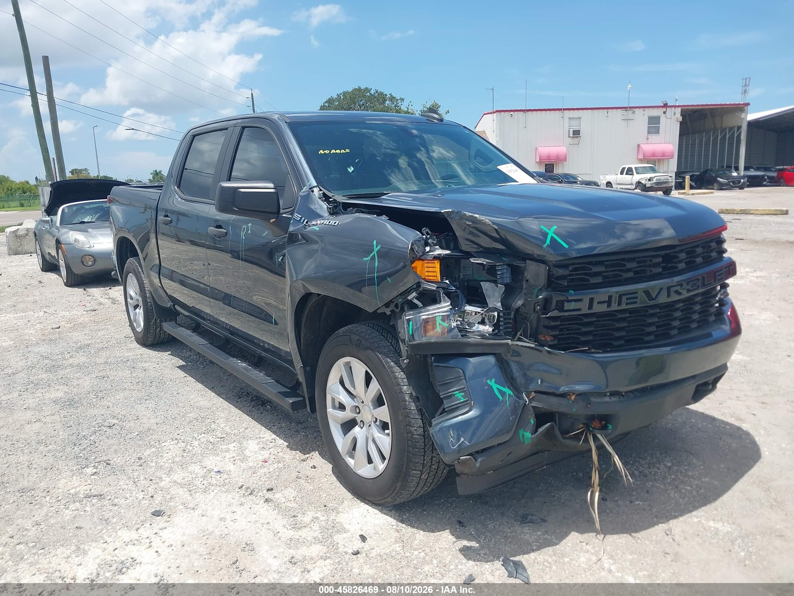 2020 Chevrolet Silverado 1500 VIN 3GCPWBEK7LG326221 — IAAI salvage auction photo