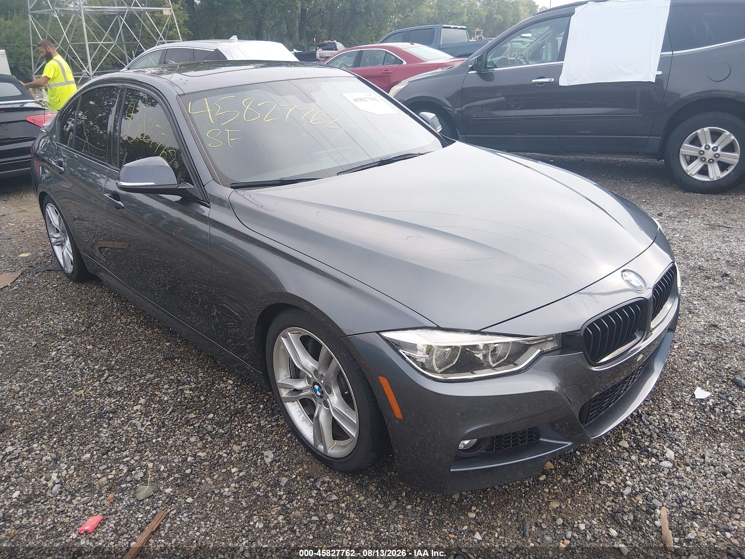 2017 BMW 3 Series VIN WBA8B7G31HNU38219 — IAAI salvage auction photo