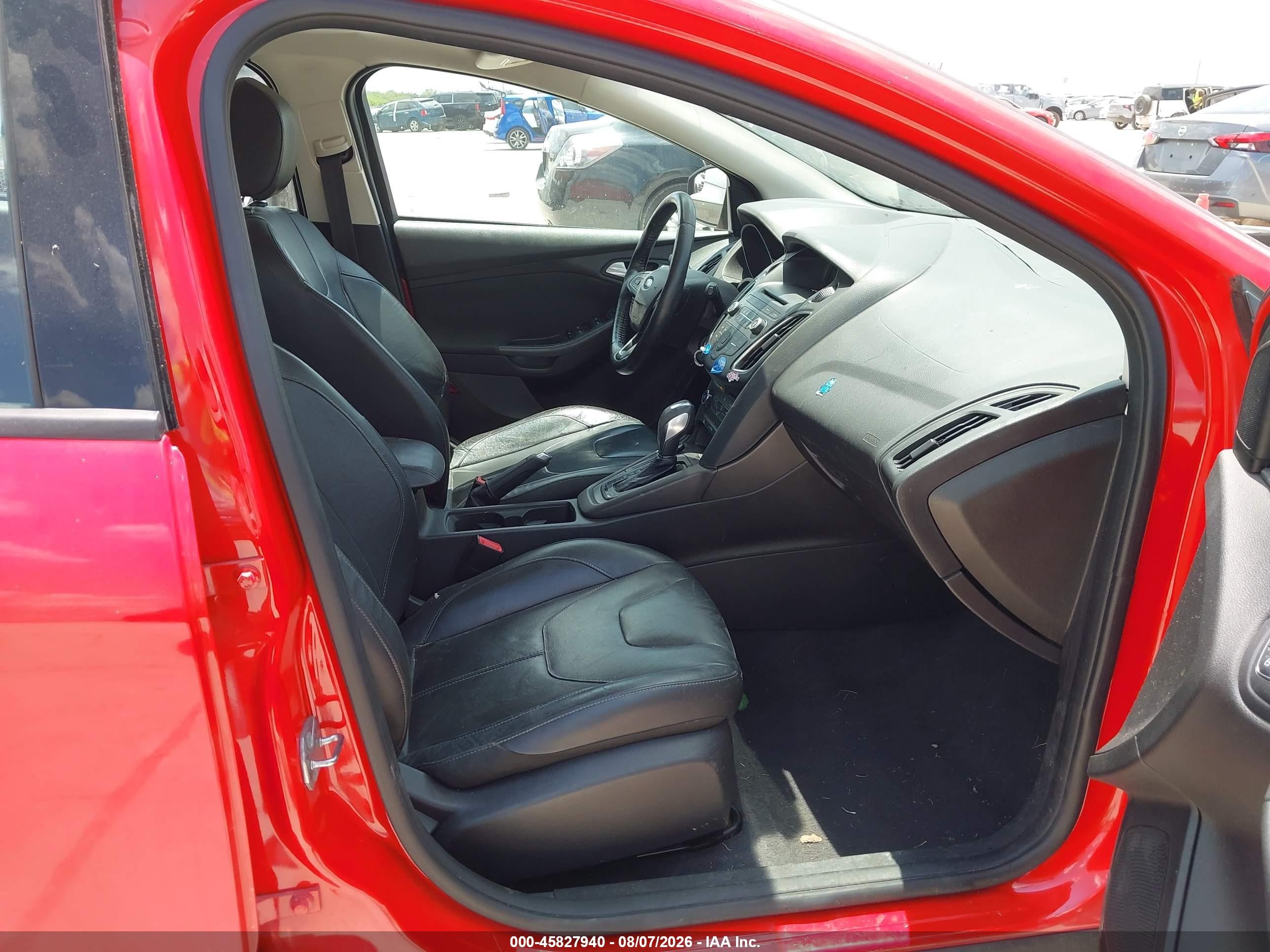 2015 Ford Focus VIN 1FADP3K22FL290123 IAAI salvage auction — Front End, Original (Texas), sold $1,300 on 2026-09-26 (photo 5)