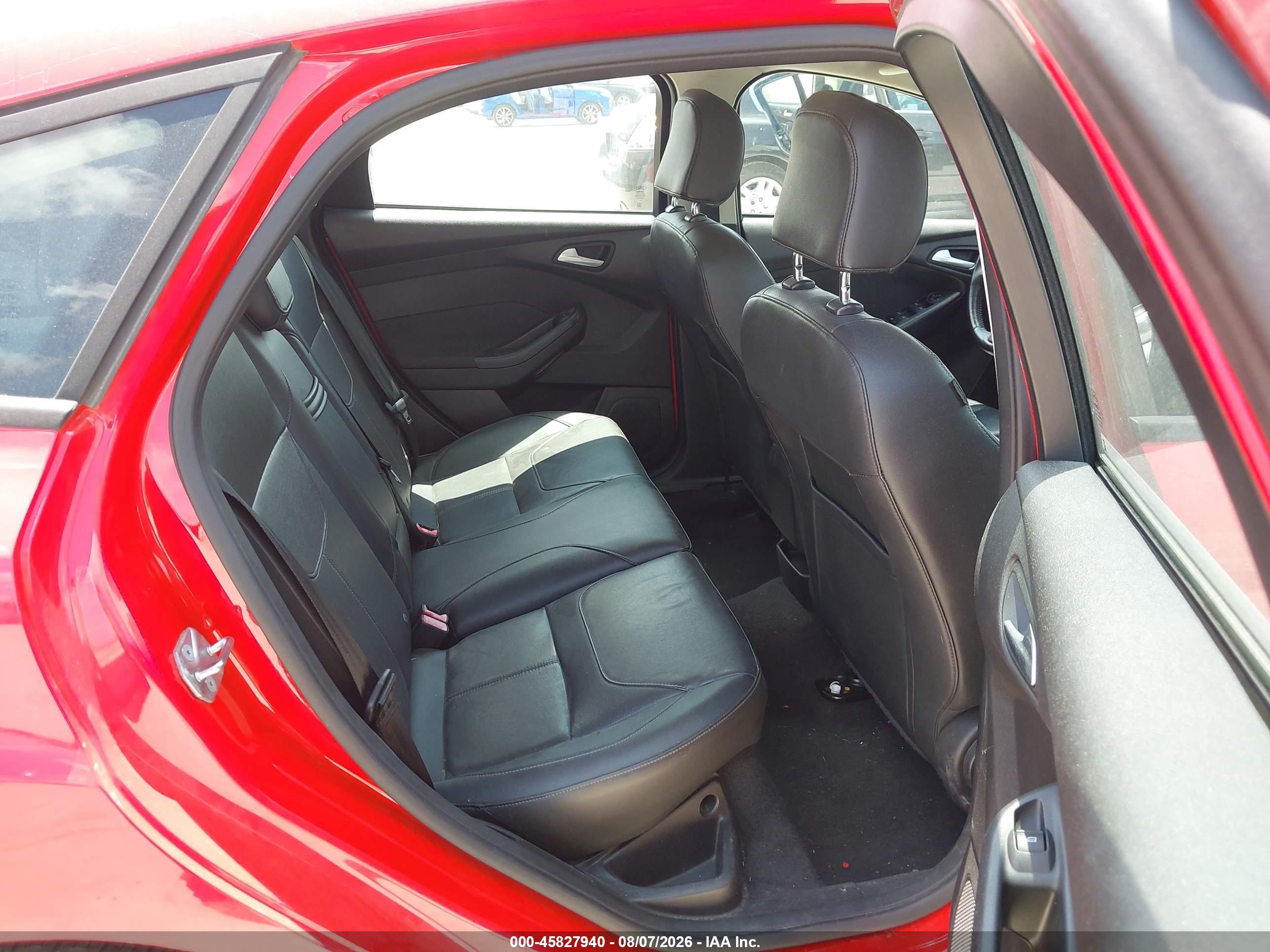 2015 Ford Focus VIN 1FADP3K22FL290123 IAAI salvage auction — Front End, Original (Texas), sold $1,300 on 2026-09-26 (photo 8)