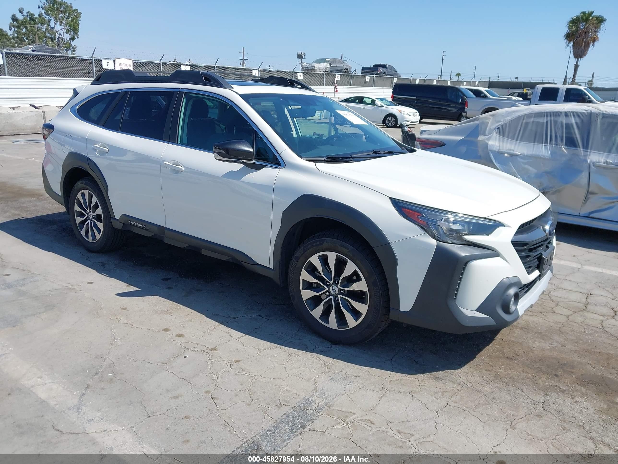 2024 Subaru Outback VIN 4S4BTANC4R3118228 — IAAI salvage auction photo