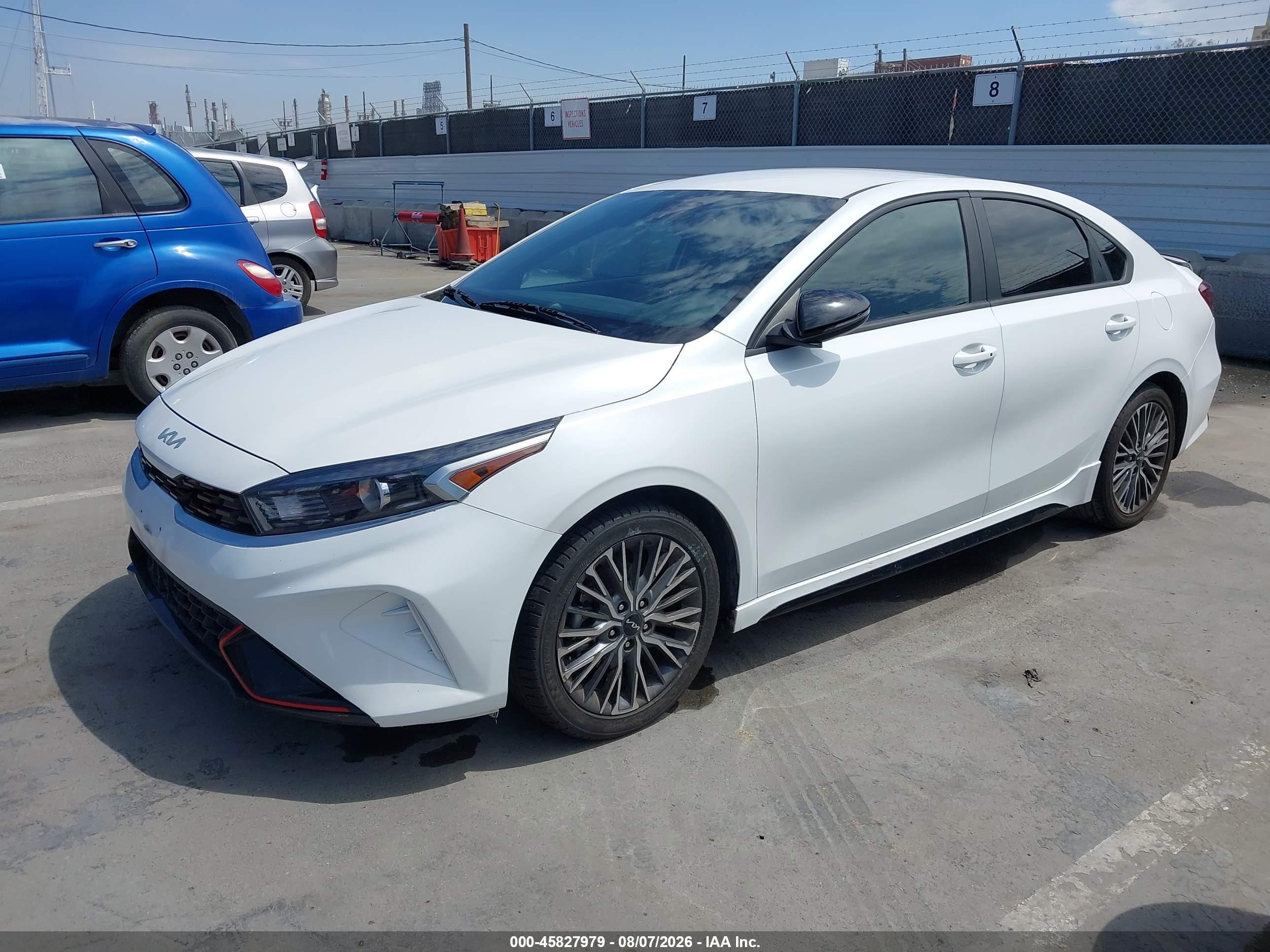 2023 Kia Forte VIN 3KPF54AD6PE615402 IAAI salvage auction — Side, Salvage (California), sold $4,050 on 2026-09-04 (photo 2)