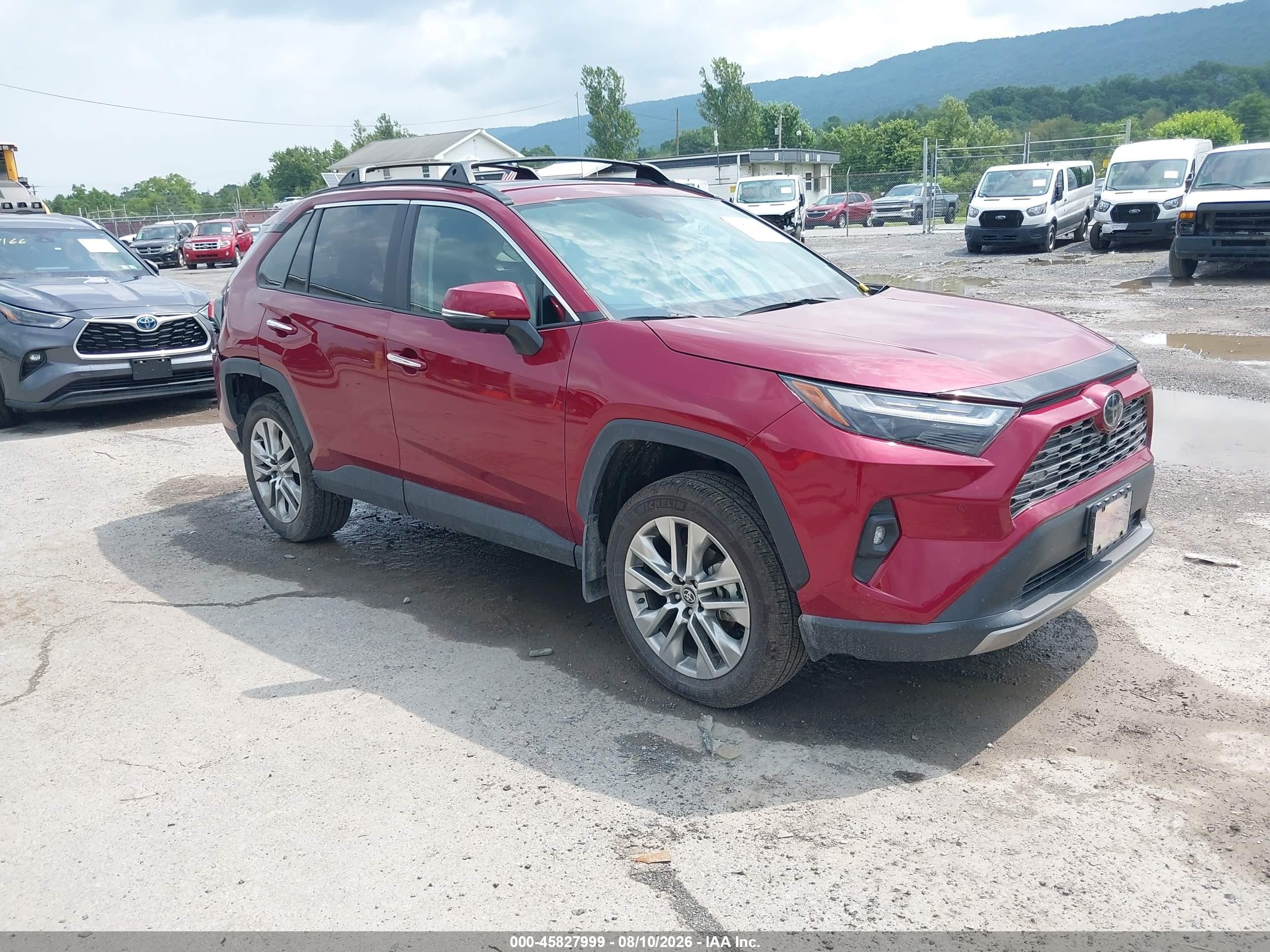 2025 Toyota RAV4 VIN 2T3N1RFV2SW558487 — IAAI salvage auction photo