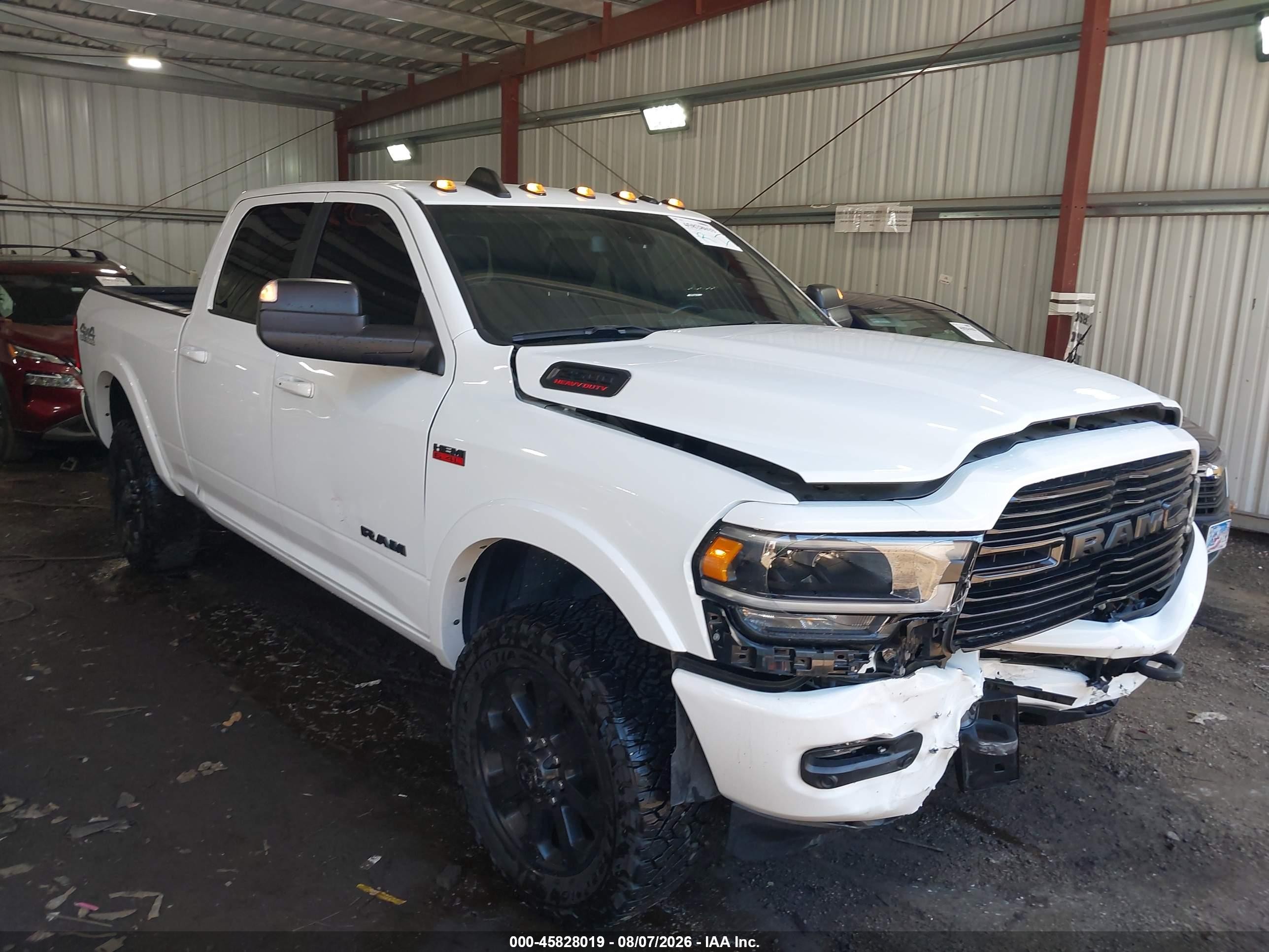 2022 Ram 2500 VIN 3C6UR5FJ3NG418003 IAAI salvage auction — Front End, Salvage (Virginia), sold $14,300 on 2026-09-07 (photo 1)