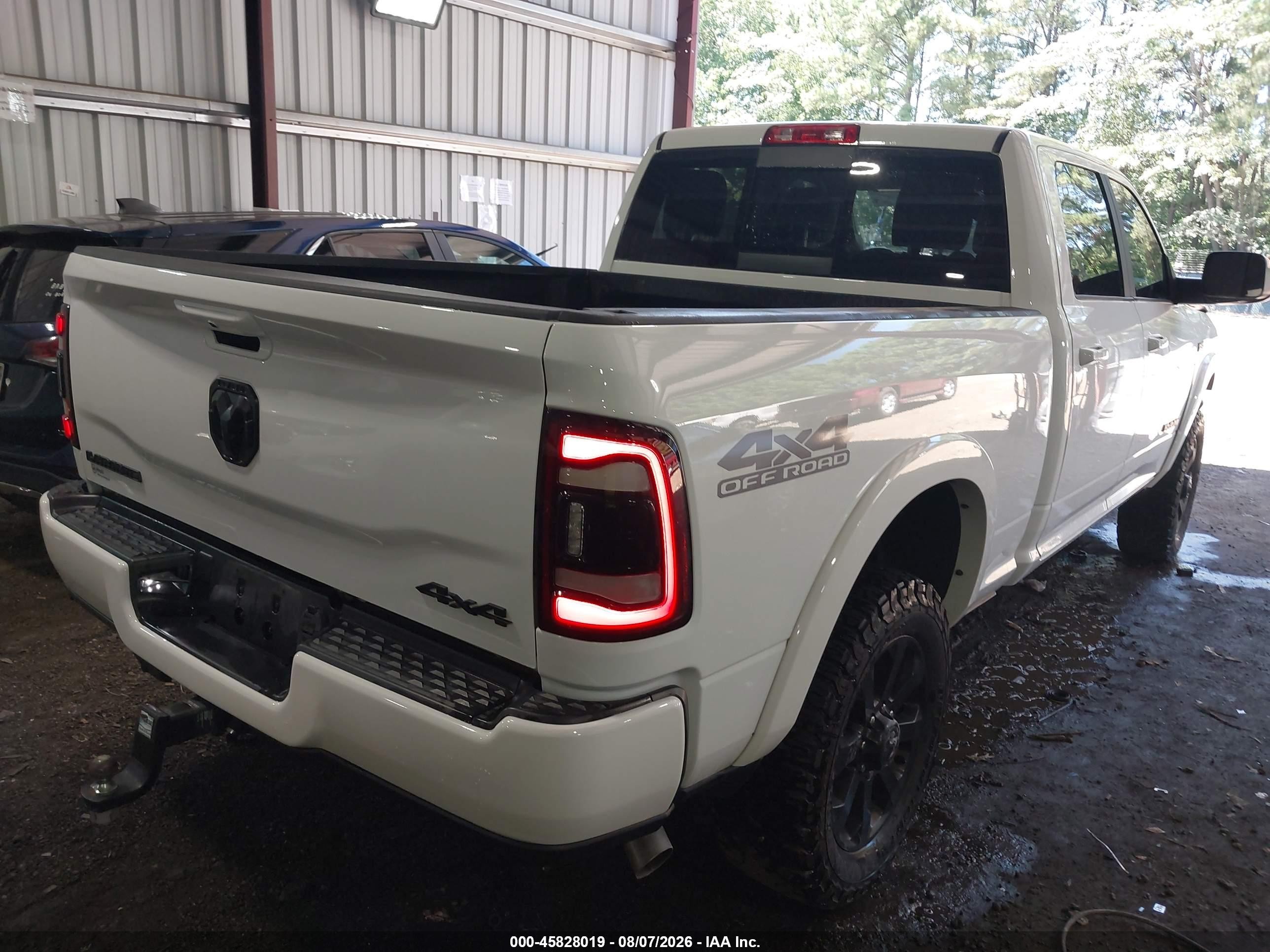 2022 Ram 2500 VIN 3C6UR5FJ3NG418003 IAAI salvage auction — Front End, Salvage (Virginia), sold $14,300 on 2026-09-07 (photo 4)