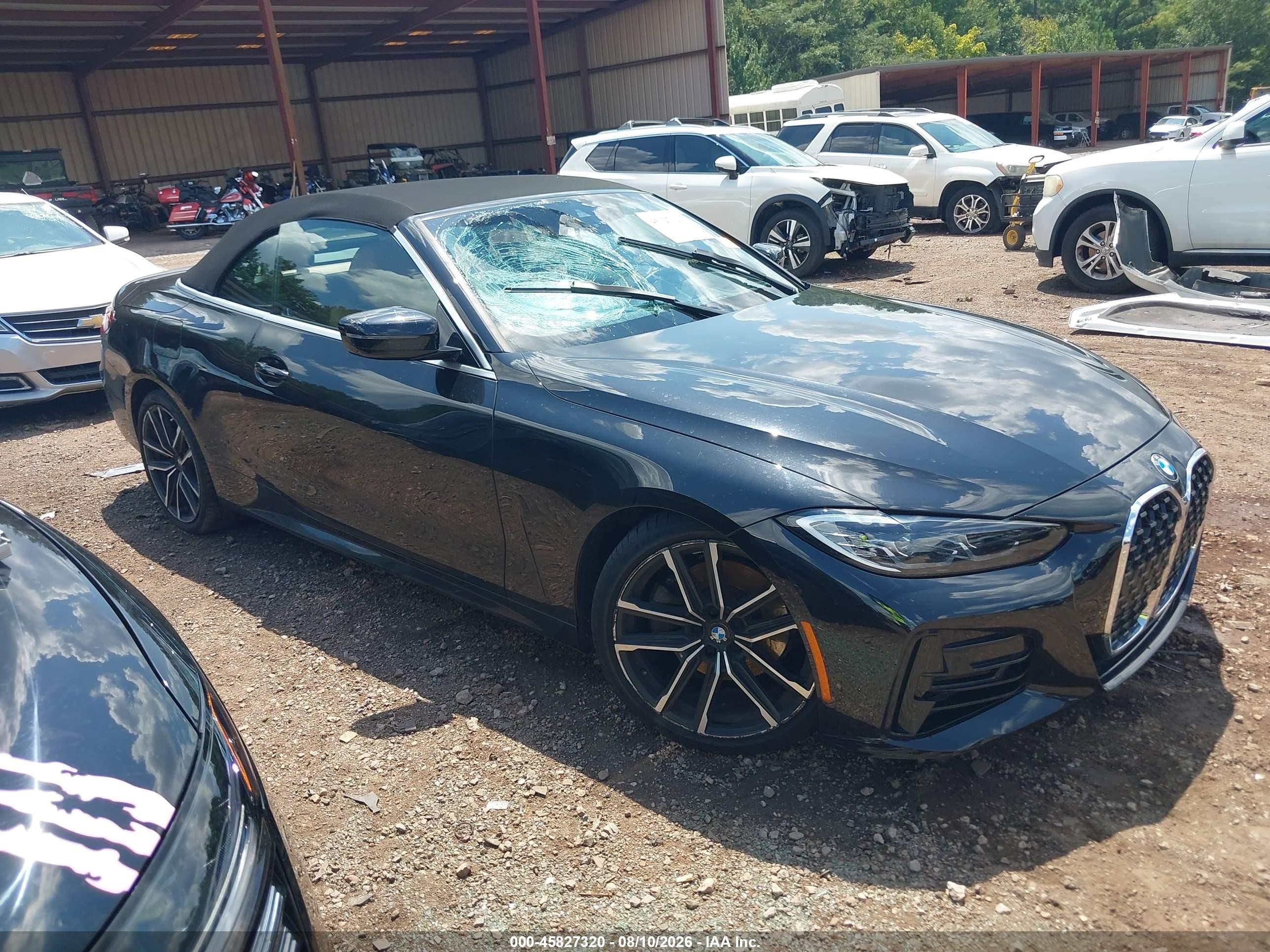 2021 BMW 4 Series VIN WBA23AT02MCG28910 — IAAI salvage auction photo