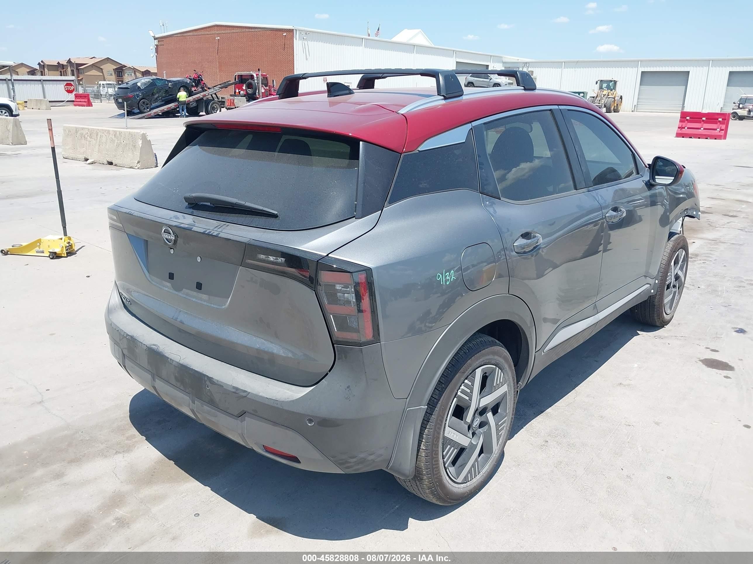 2026 Nissan Kicks VIN 3N8AP6CE6TL386512 IAAI salvage auction — Front End, Salvage (Texas), sold $6,200 on 2026-09-07 (photo 4)
