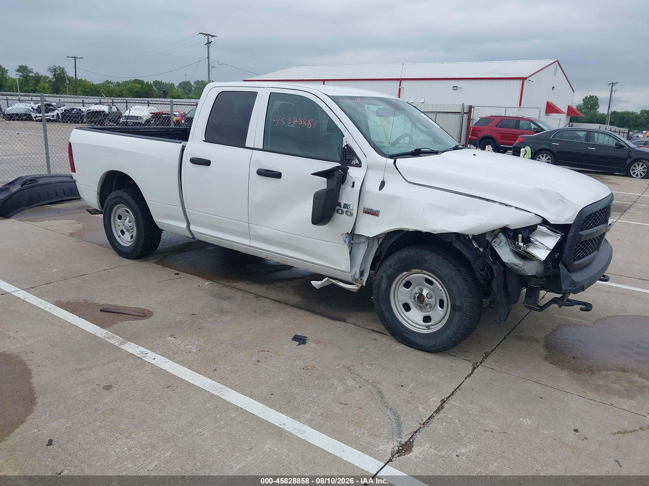 2016 Ram 1500 VIN 1C6RR7FT6GS366378 IAAI salvage auction — Front & Rear, Salvage (Indiana), sold $1,550 on 2026-10-19 (photo 1)