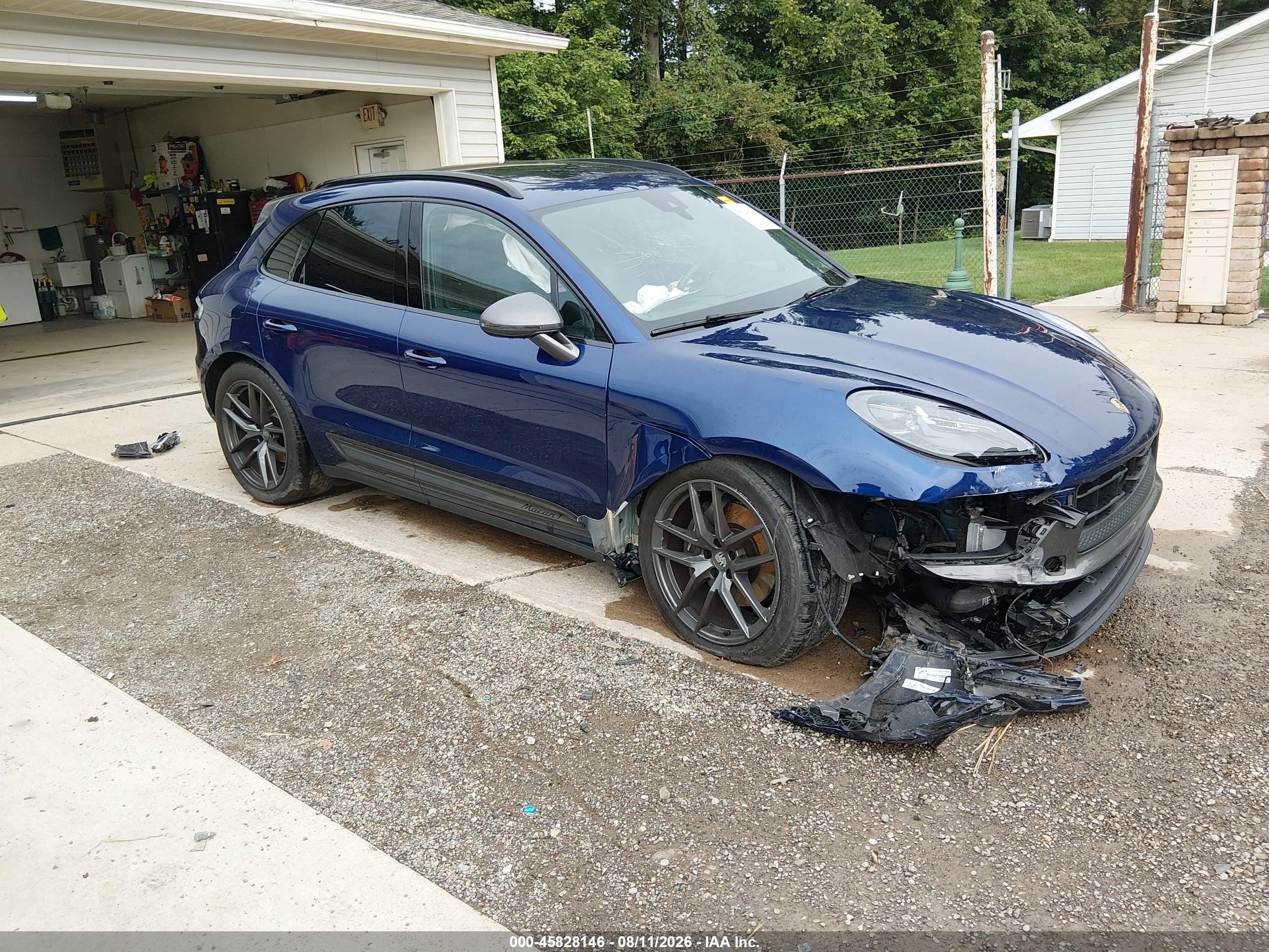 2024 Porsche Macan VIN WP1AA2A59RLB07890 — IAAI salvage auction photo