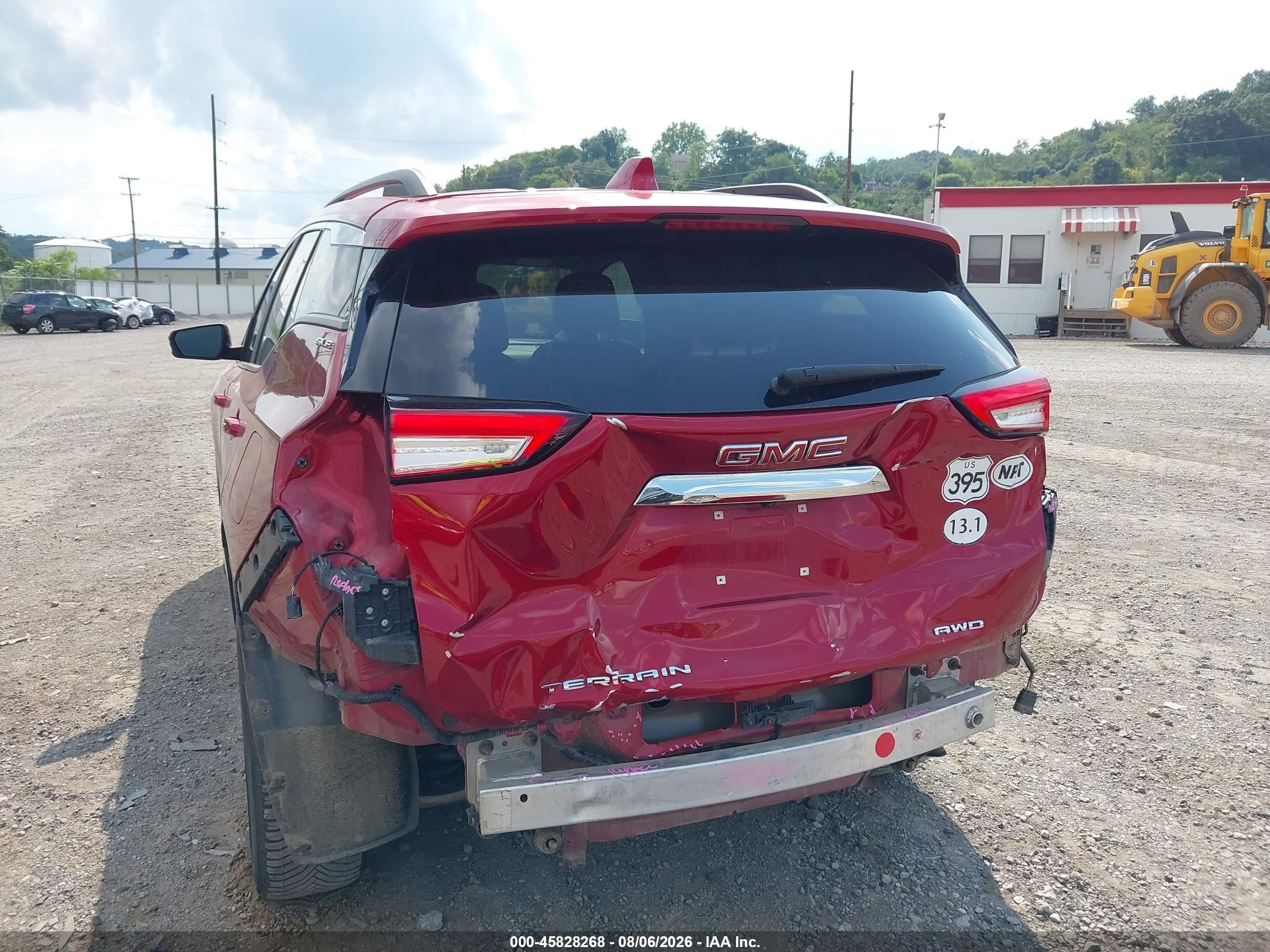 2022 Gmc Terrain VIN 3GKALTEV9NL146199 IAAI salvage auction — Rear End, Salvage (Pennsylvania), sold $4,025 on 2026-09-08 (photo 6)