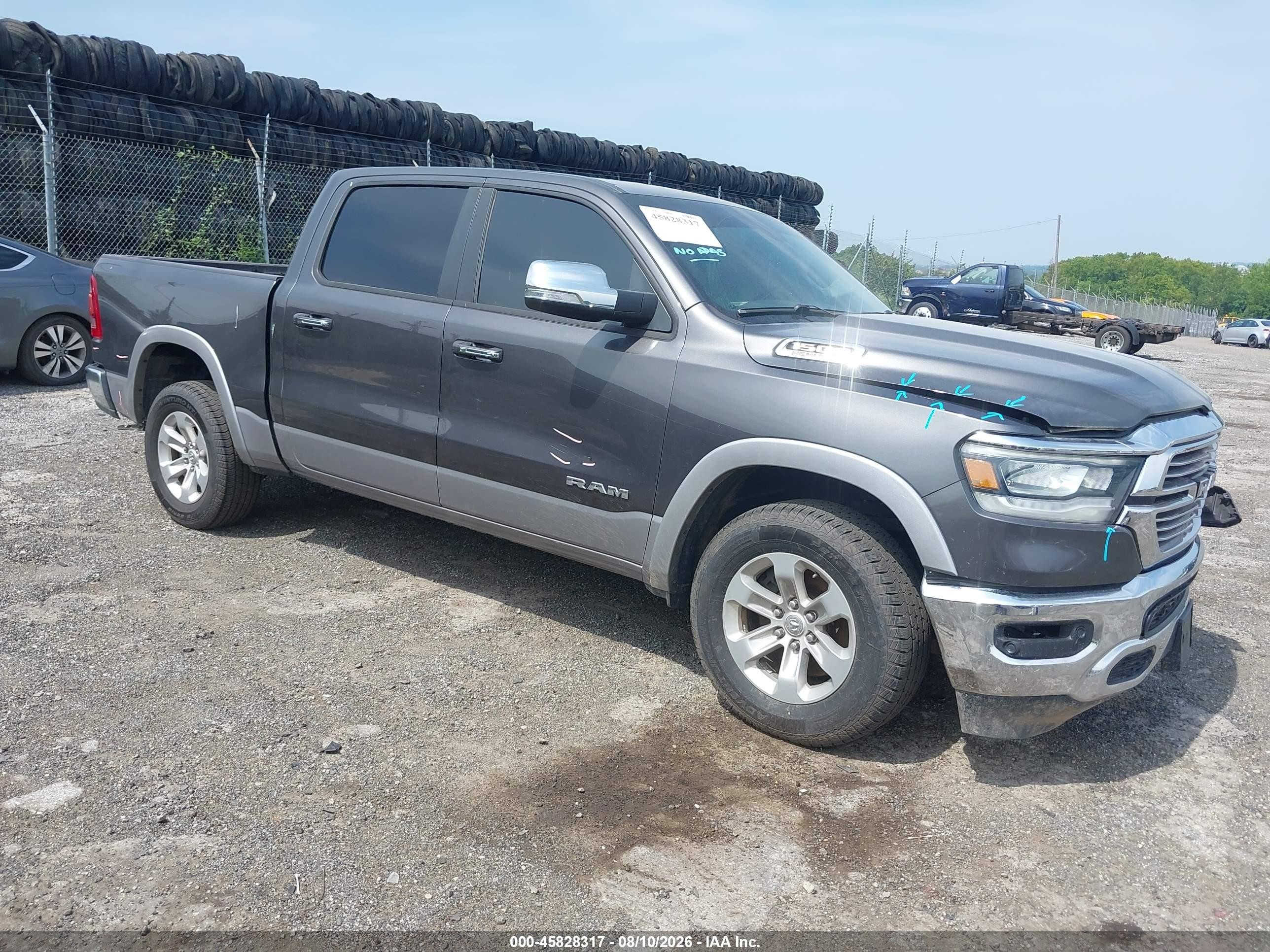 2019 Ram 1500 VIN 1C6SRFJT7KN632193 — IAAI salvage auction photo
