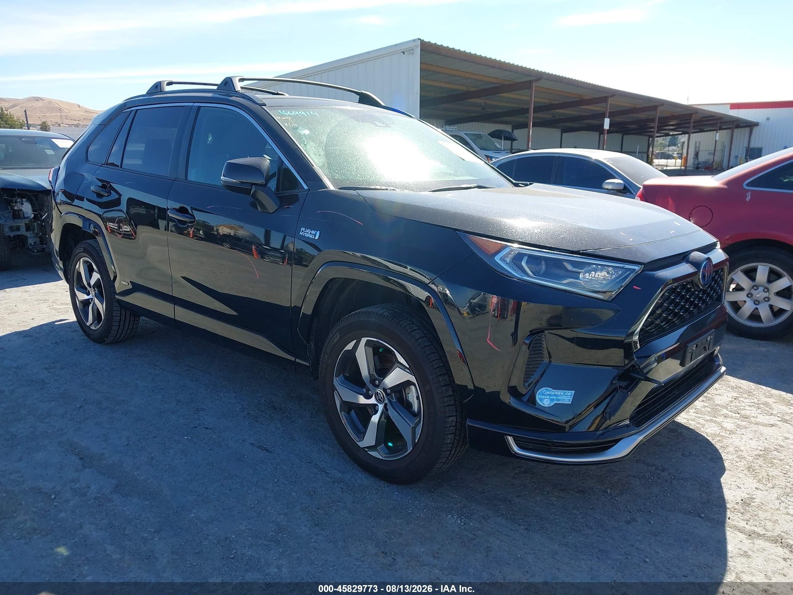 2021 Toyota RAV4 Prime VIN JTMAB3FV9MD039476 — IAAI salvage auction photo