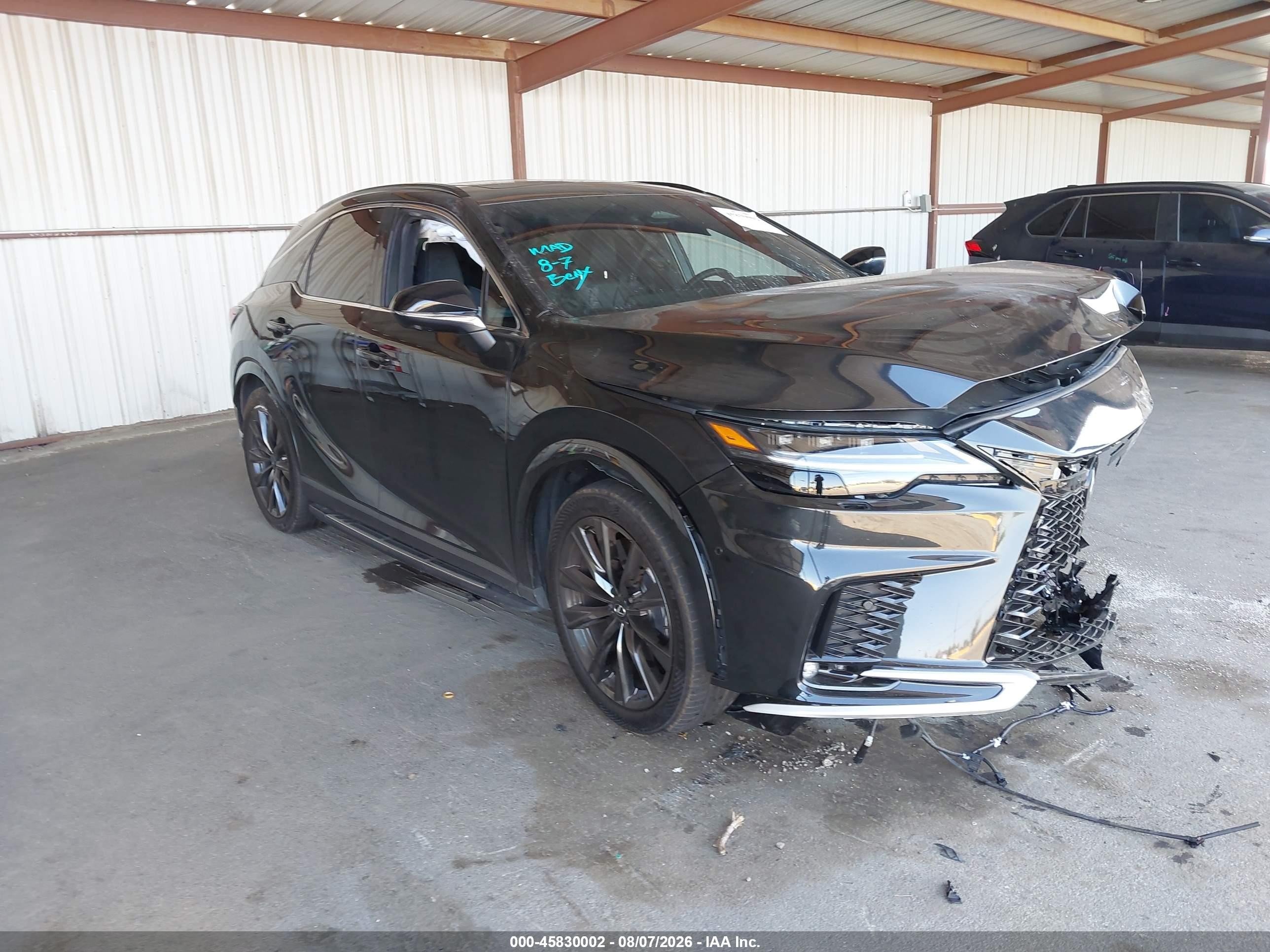 2023 Lexus RX 350 VIN 2T2BAMCA9PC034029 — IAAI salvage auction photo