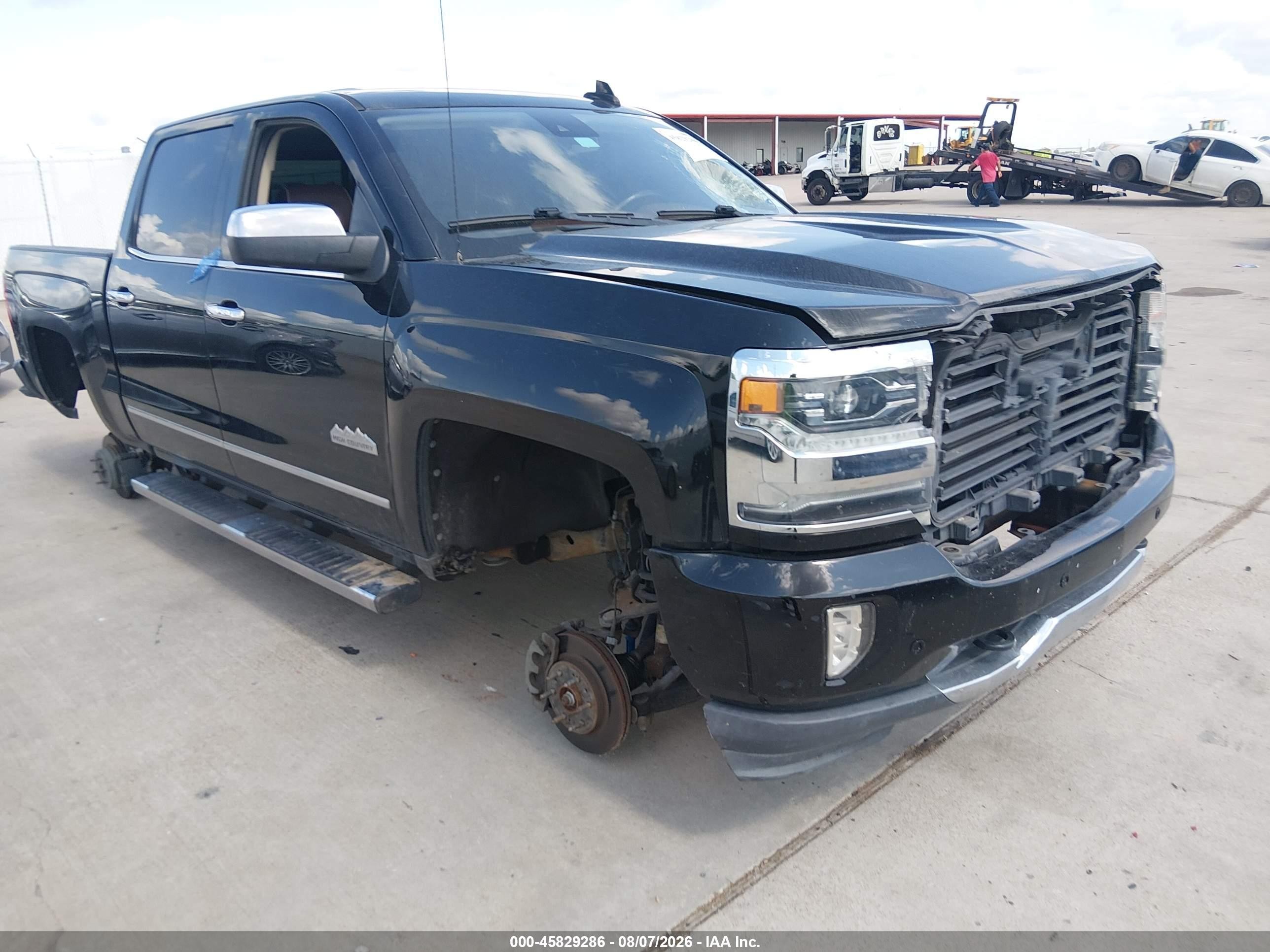 2017 Chevrolet Silverado 1500 VIN 3GCUKTEJ8HG351597 — IAAI salvage auction photo
