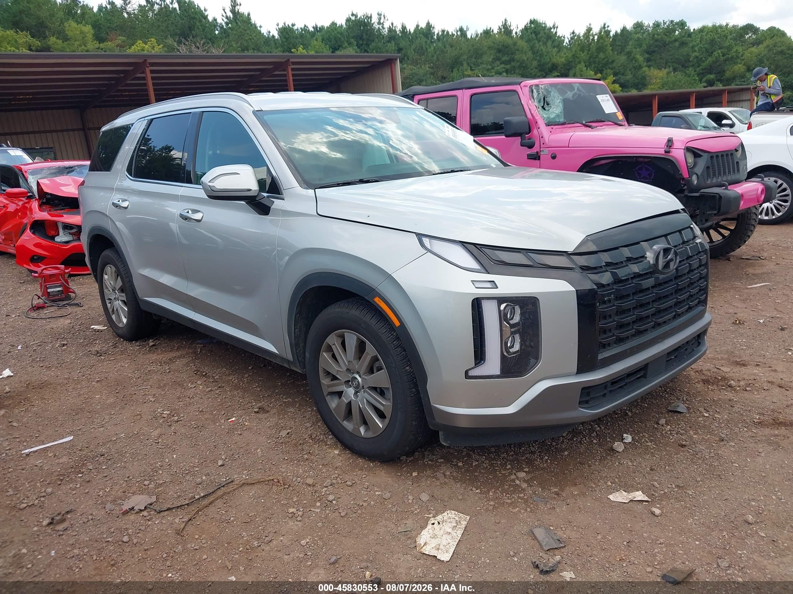 2024 Hyundai Palisade VIN KM8R24GE1RU739230 — IAAI salvage auction photo