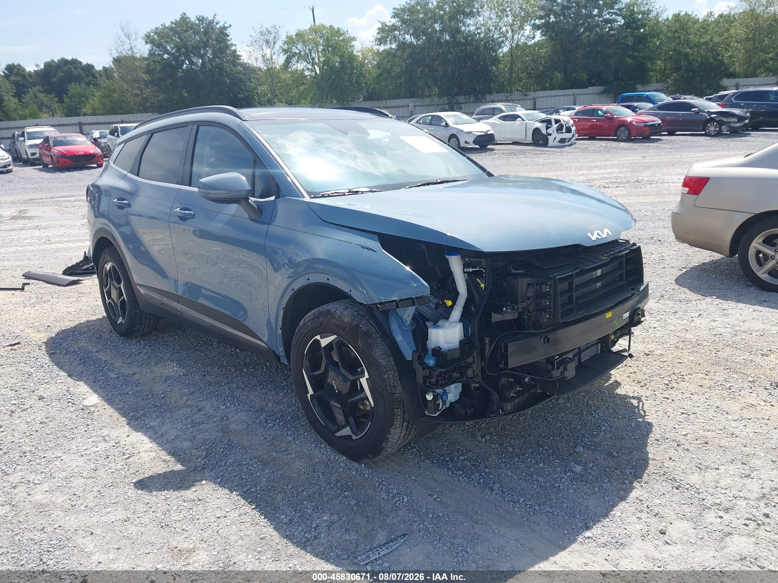 2026 Kia Sportage Hybrid VIN KNDPVDDG5T7402087 — IAAI salvage auction photo