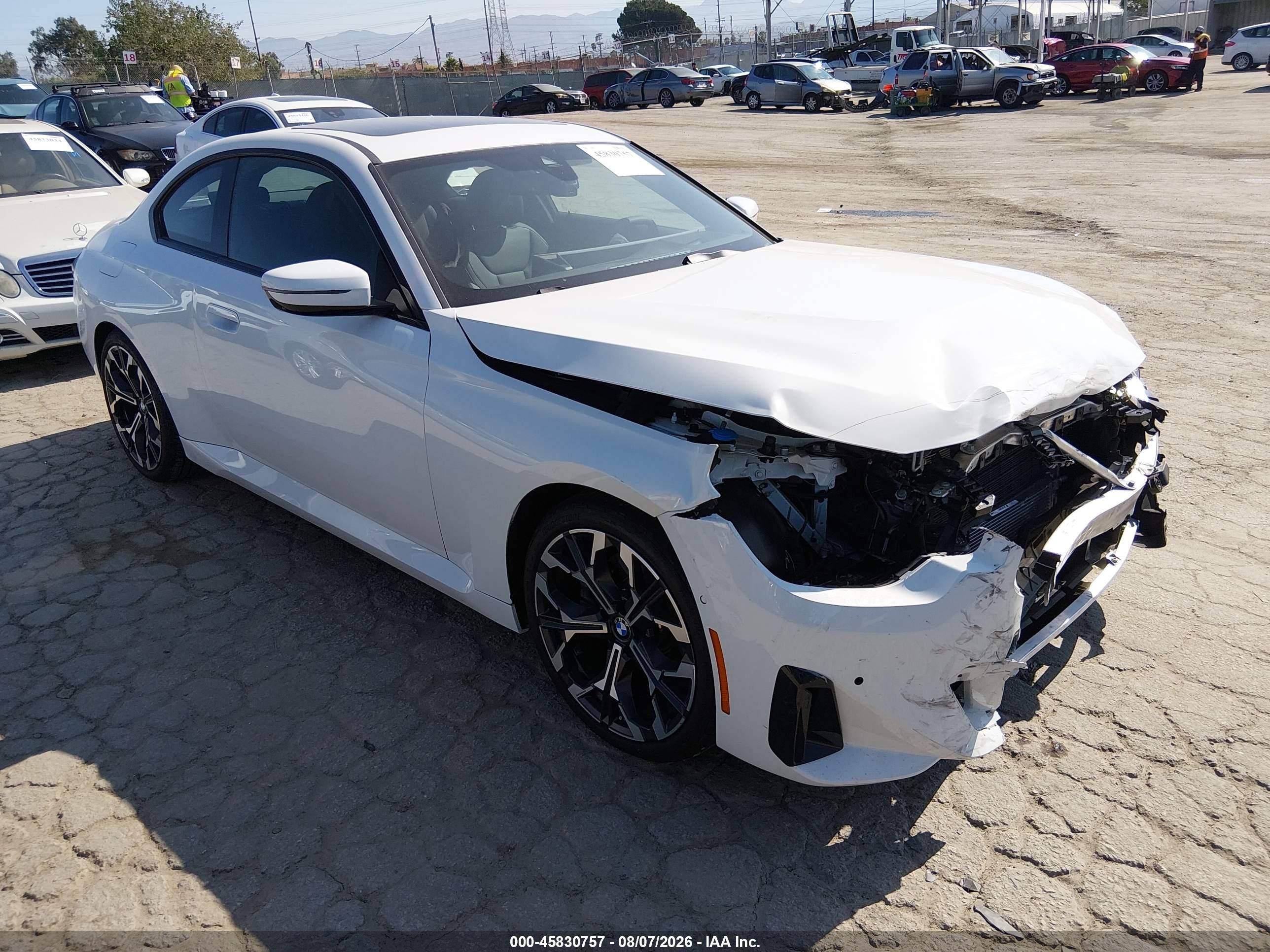 2026 BMW 2 Series VIN 3MW23CM03T8G18318 — IAAI salvage auction photo