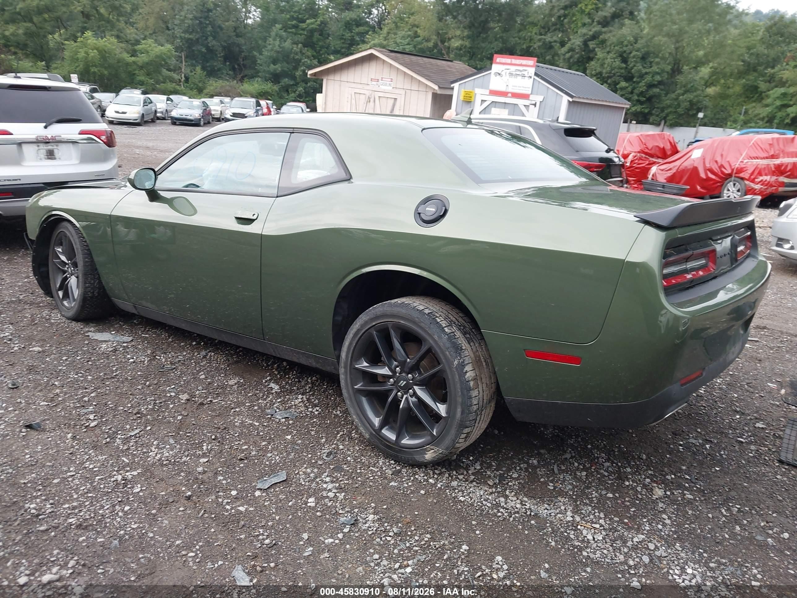 2021 Dodge Challenger VIN 2C3CDZKG3MH560892 IAAI salvage auction — Front End, Salvage (Pennsylvania), sold $3,650 on 2026-09-11 (photo 3)