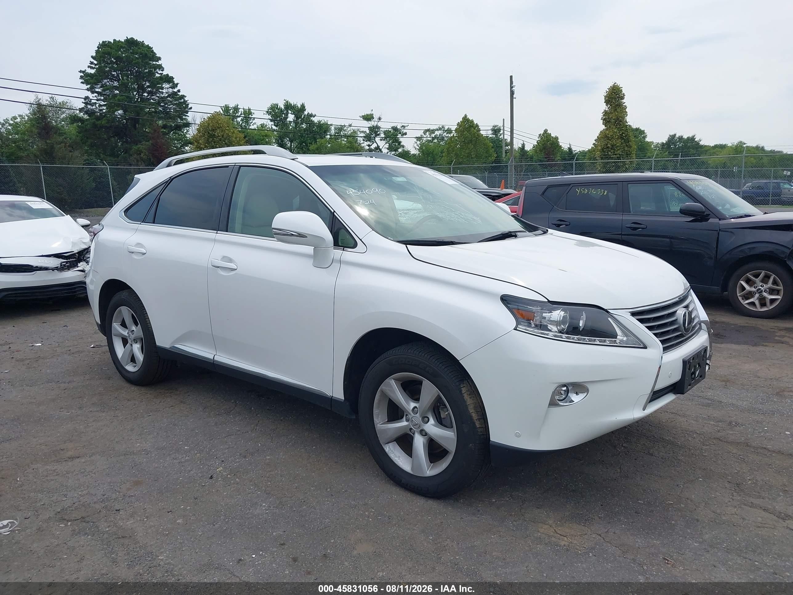 2015 Lexus RX 350 VIN 2T2BK1BA4FC313142 — IAAI salvage auction photo