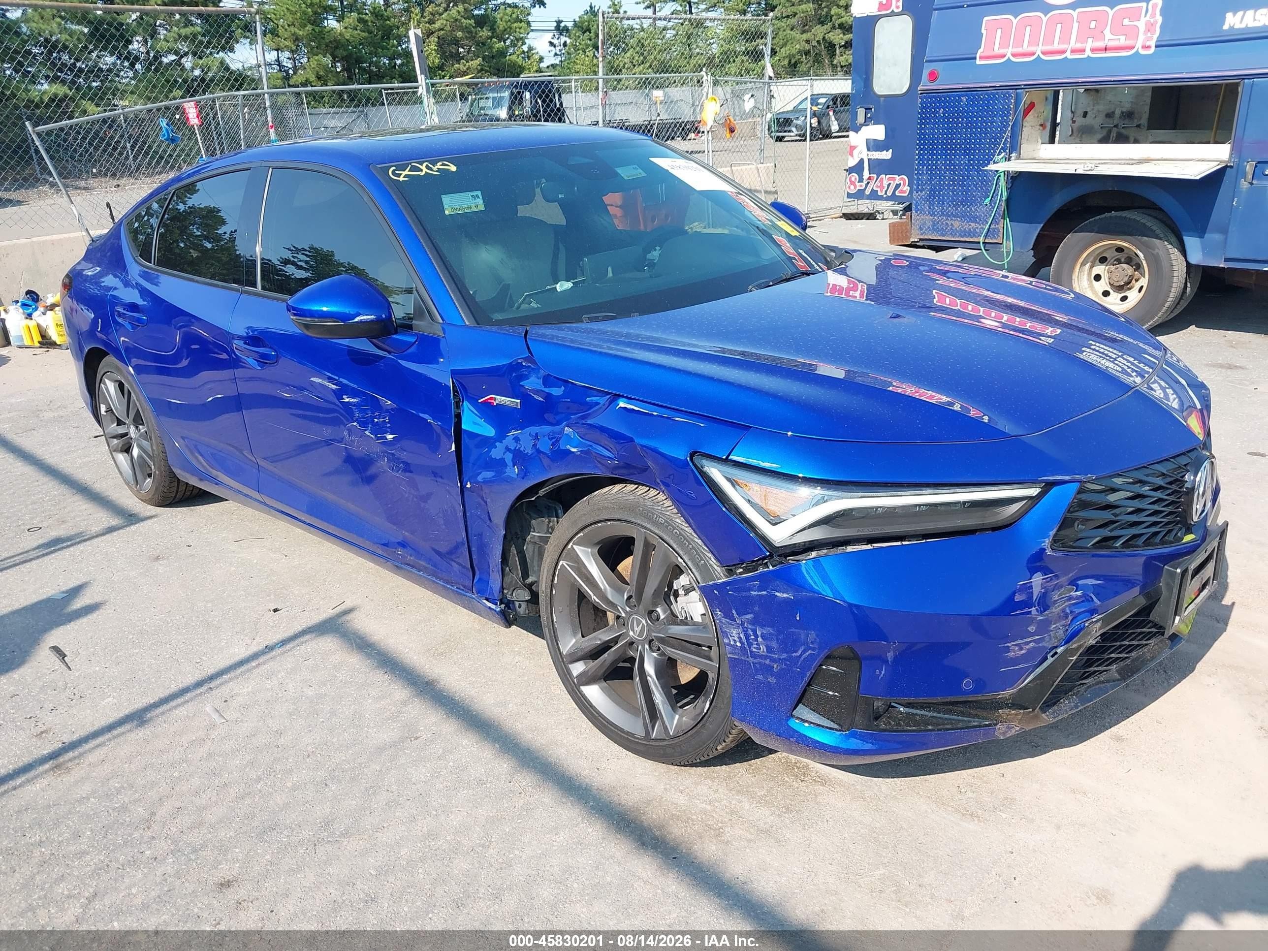 2025 Acura Integra VIN 19UDE4H60SA015521 — IAAI salvage auction photo