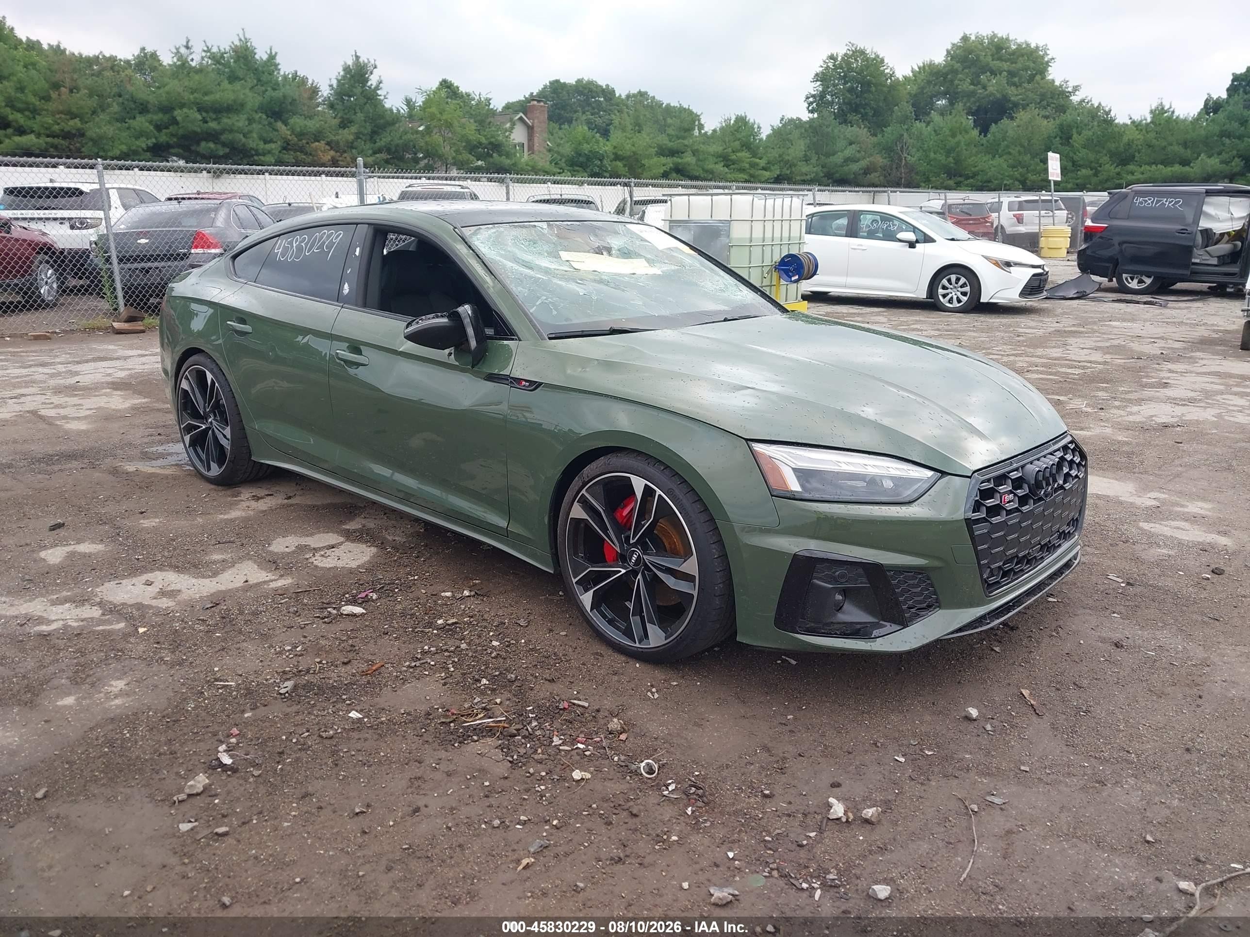 2020 Audi S5 Sportback VIN WAUC4CF51LA016743 — IAAI salvage auction photo