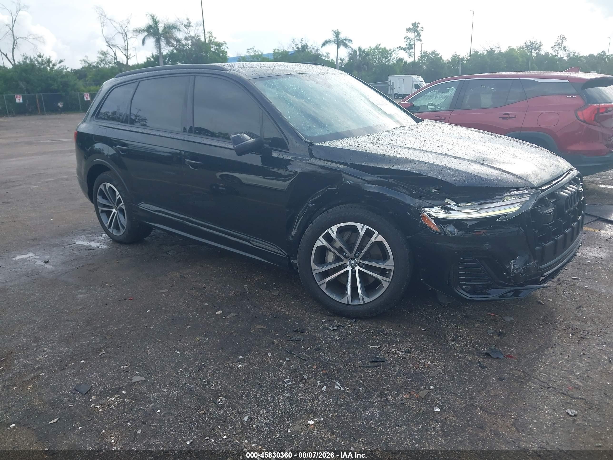 2025 Audi Q7 VIN WA1LCBF7XSD000856 — IAAI salvage auction photo